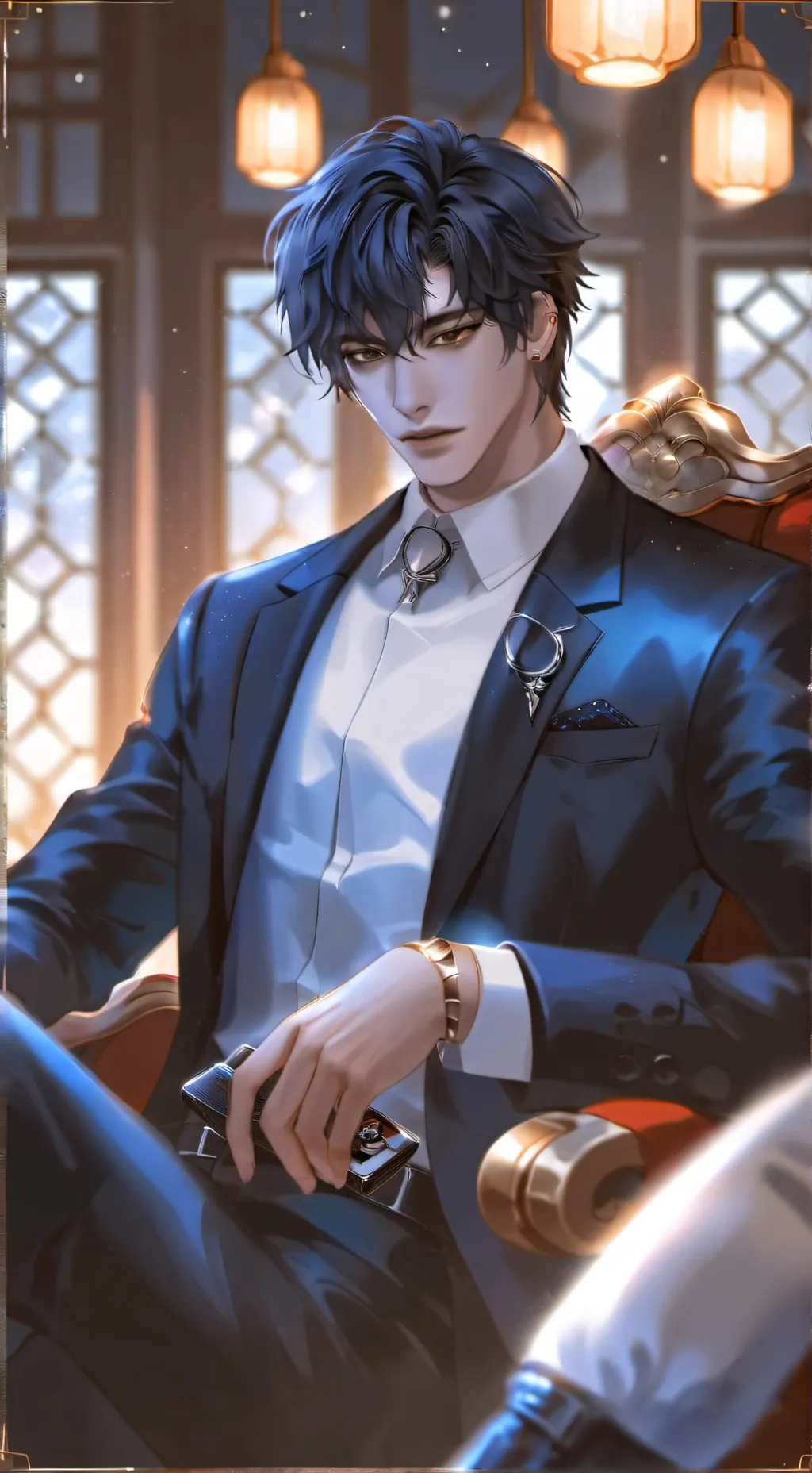 ai character: Aaron background