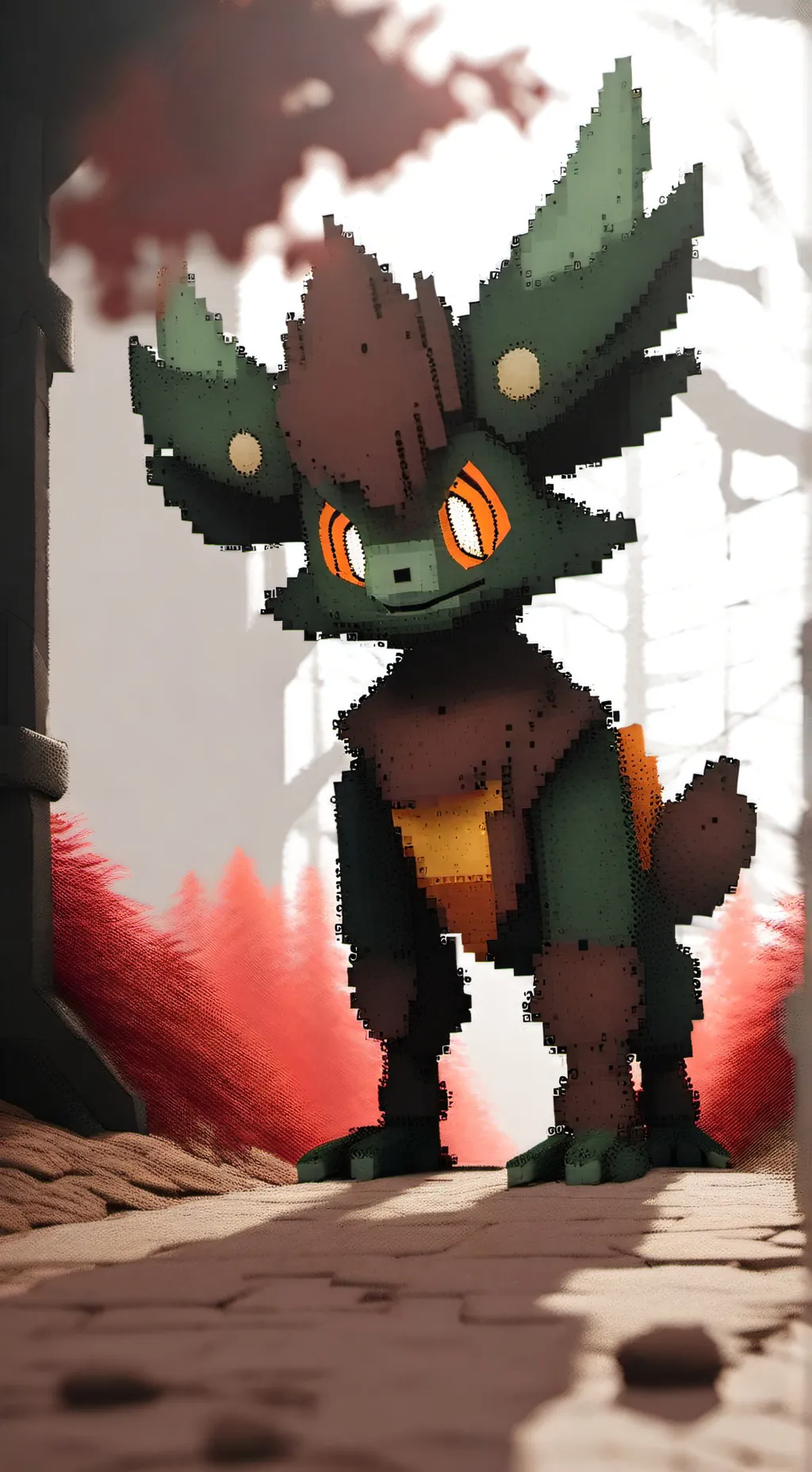 ai character: FLOOR 2 X DANDYS  background