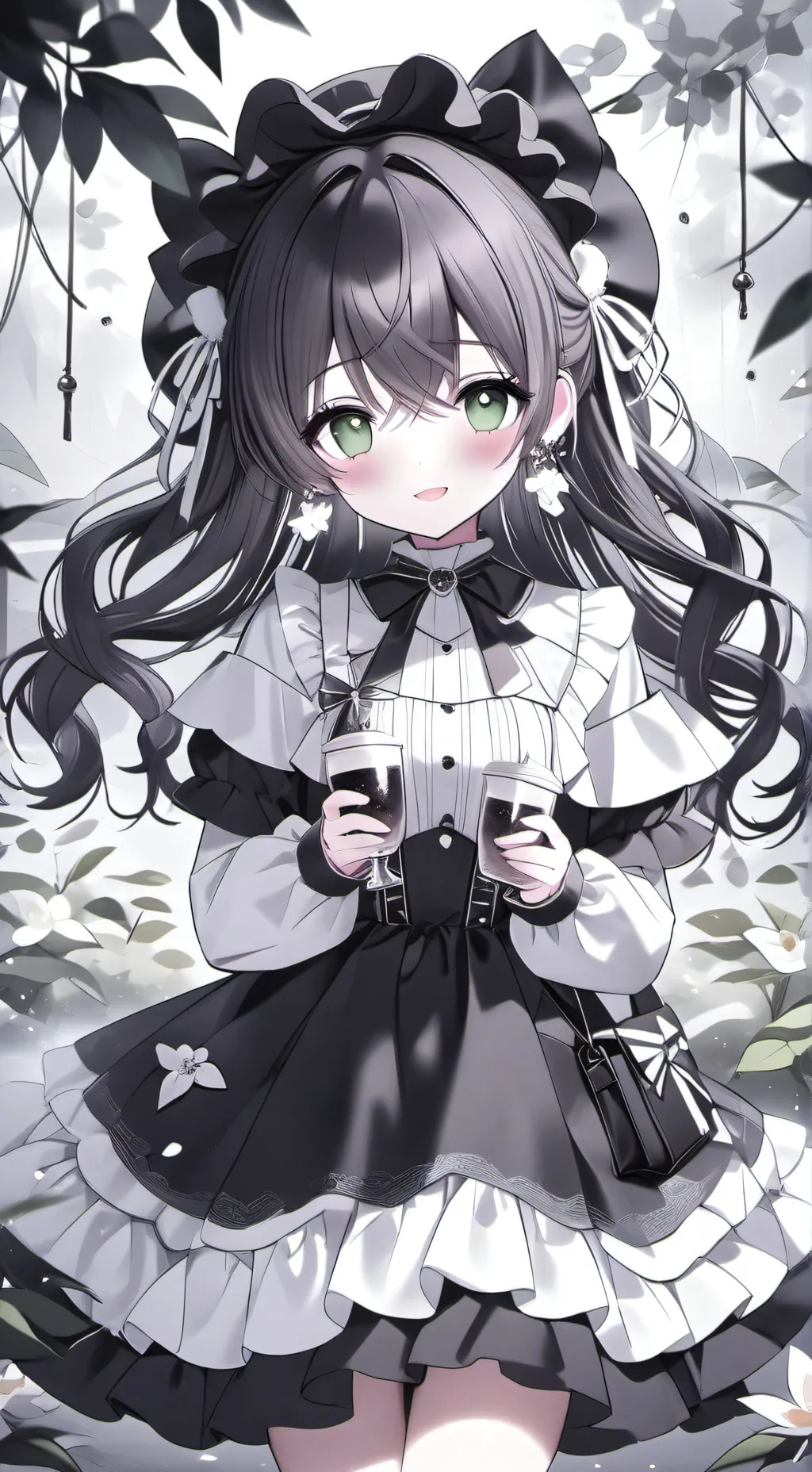 ai character: милая background