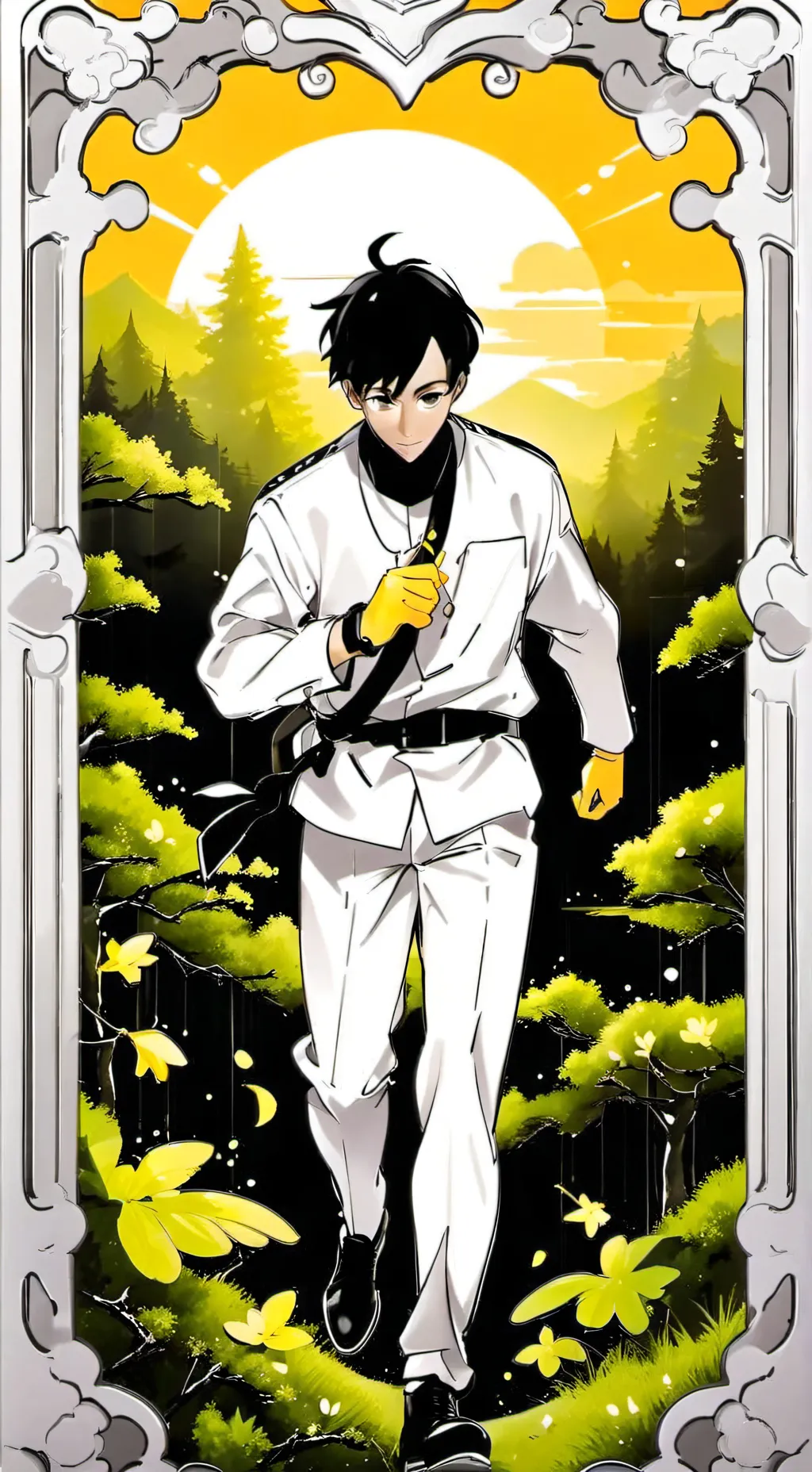 ai character: axel background