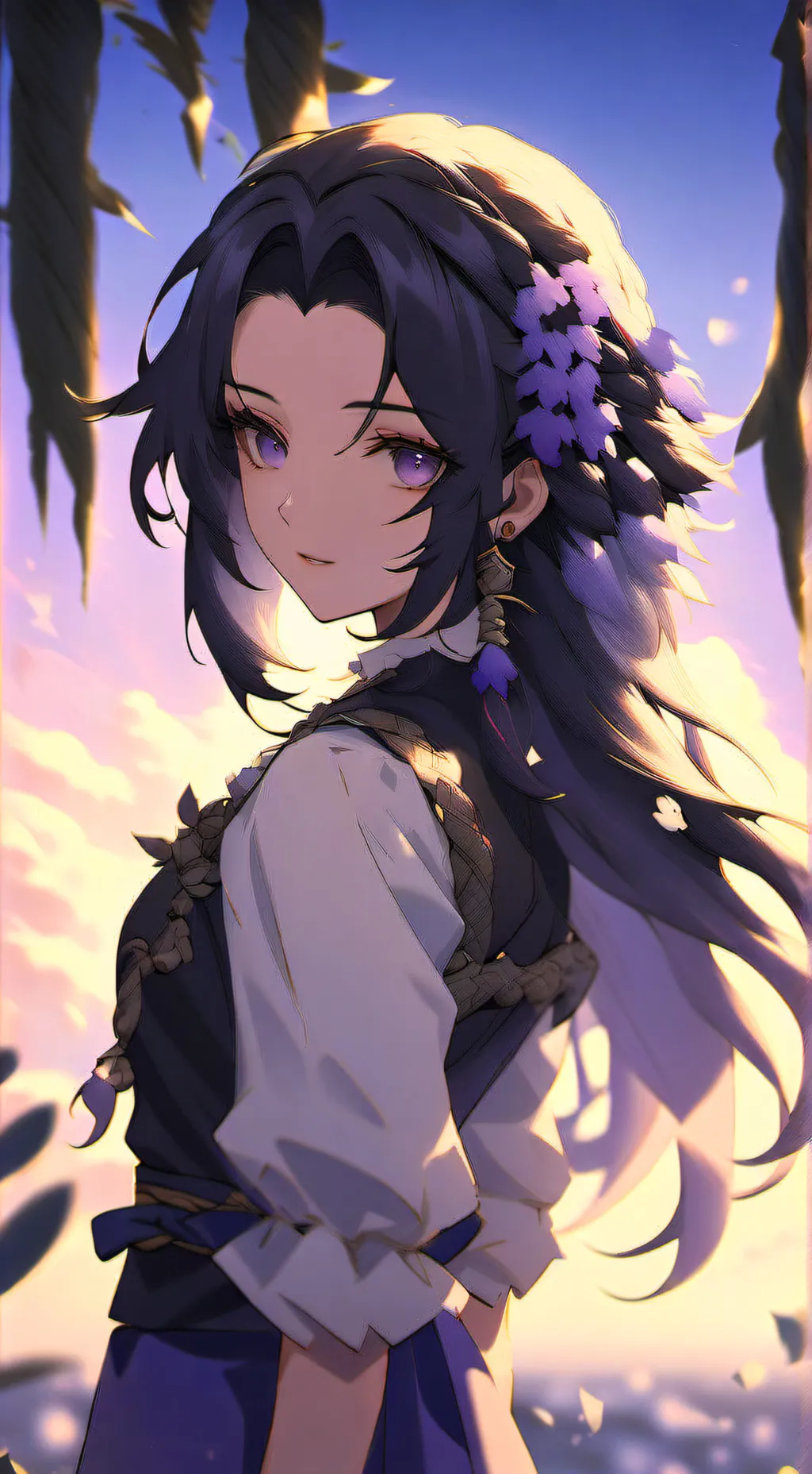 ai character: Shinobu kocho 🦋 background