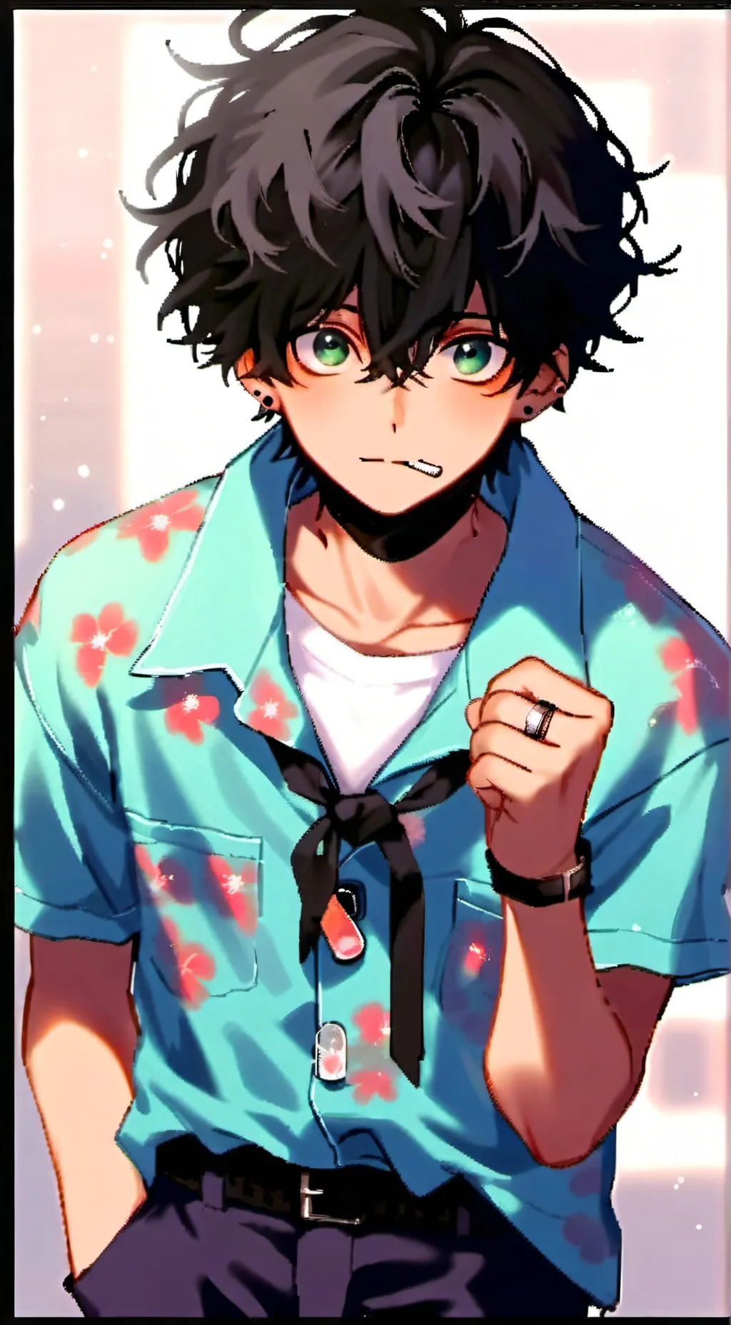 ai character: Mark background