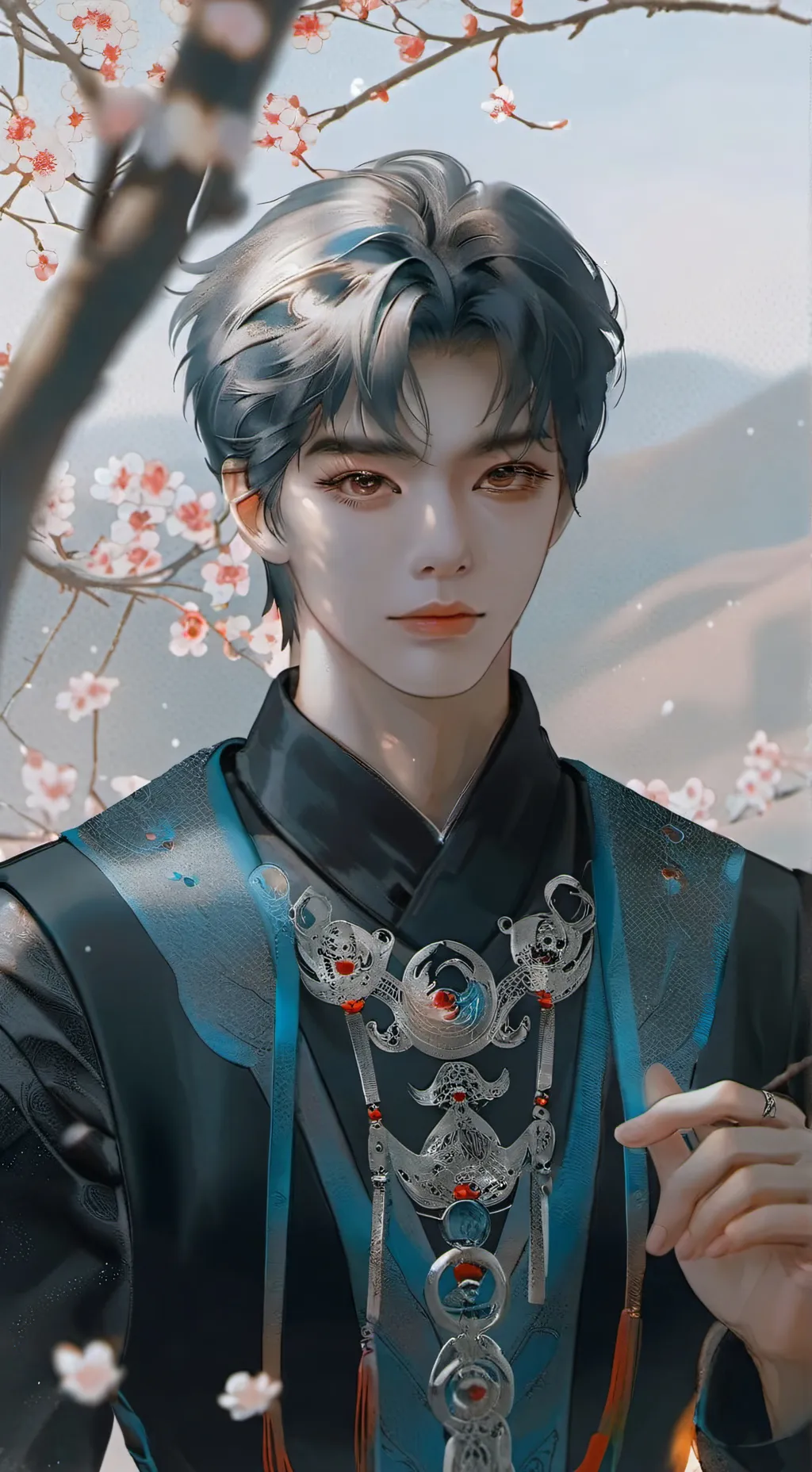 ai character: Zero background