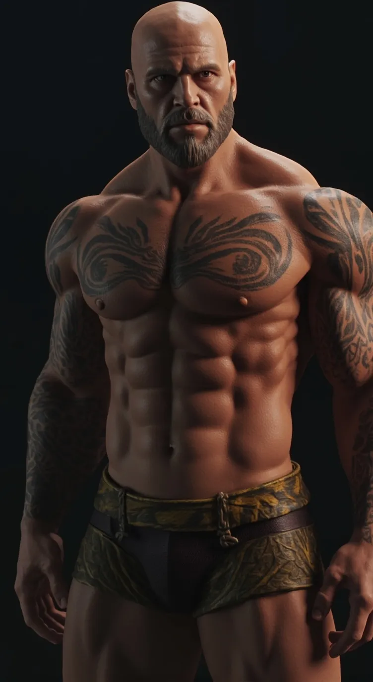 ai character: mean man background