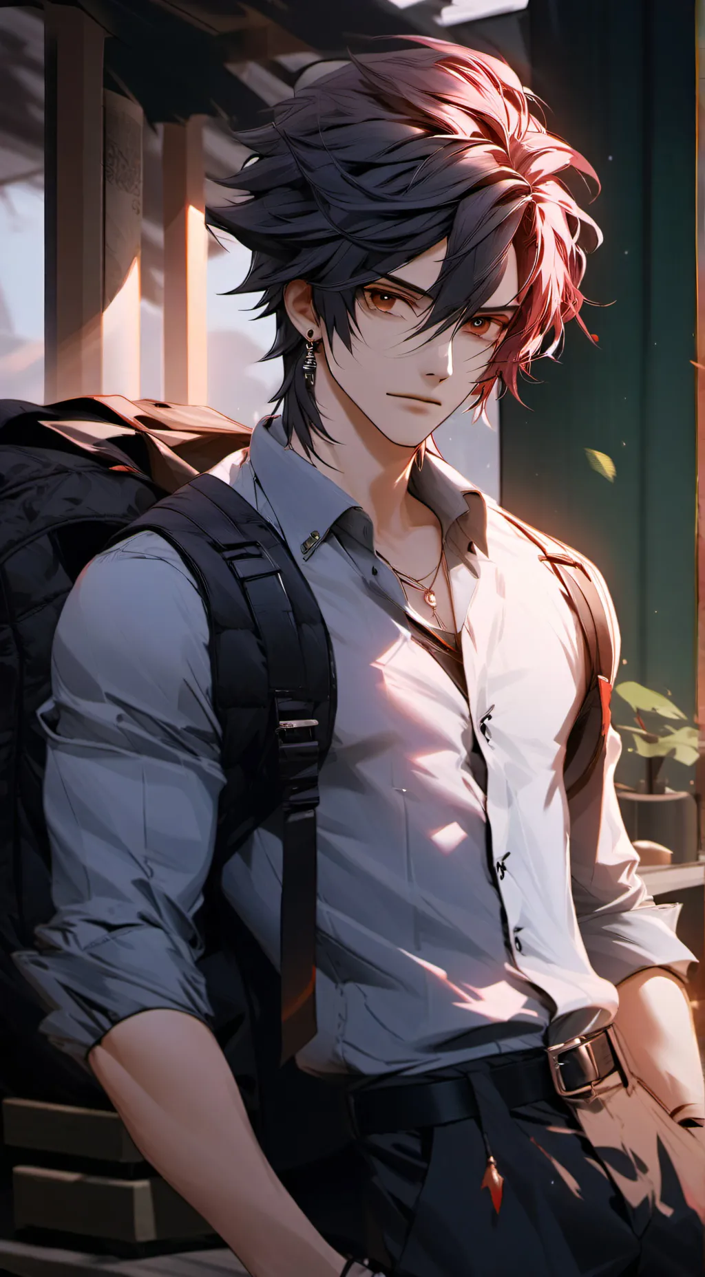 ai character: Alex  background