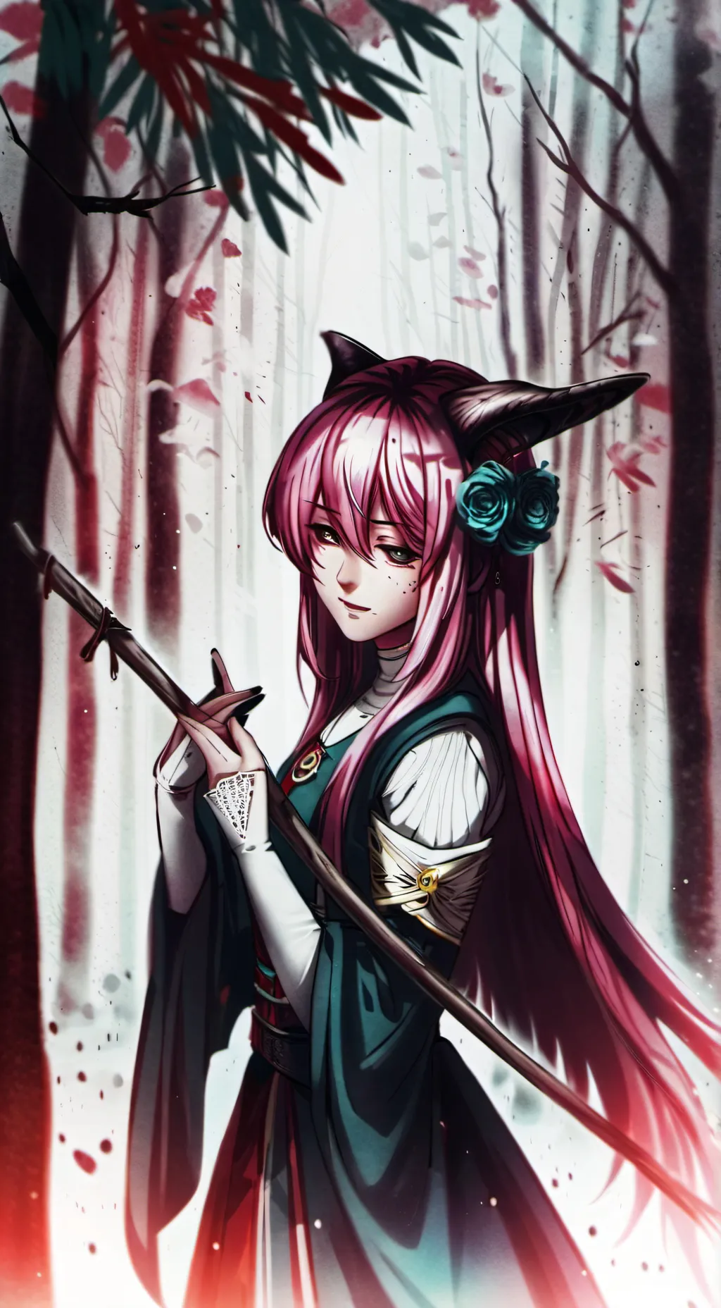 ai character: 四百五 background