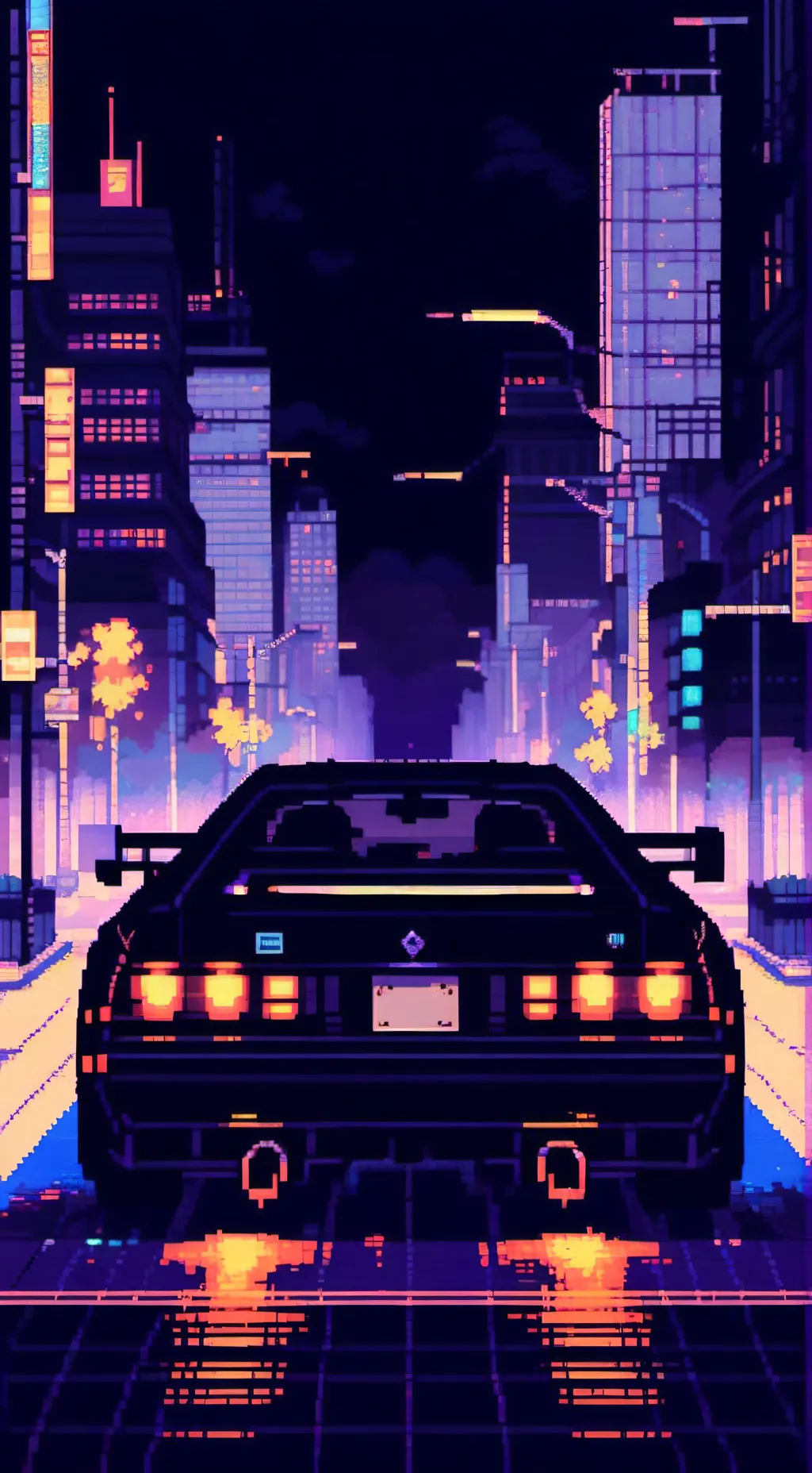 ai character: genshin road trip background