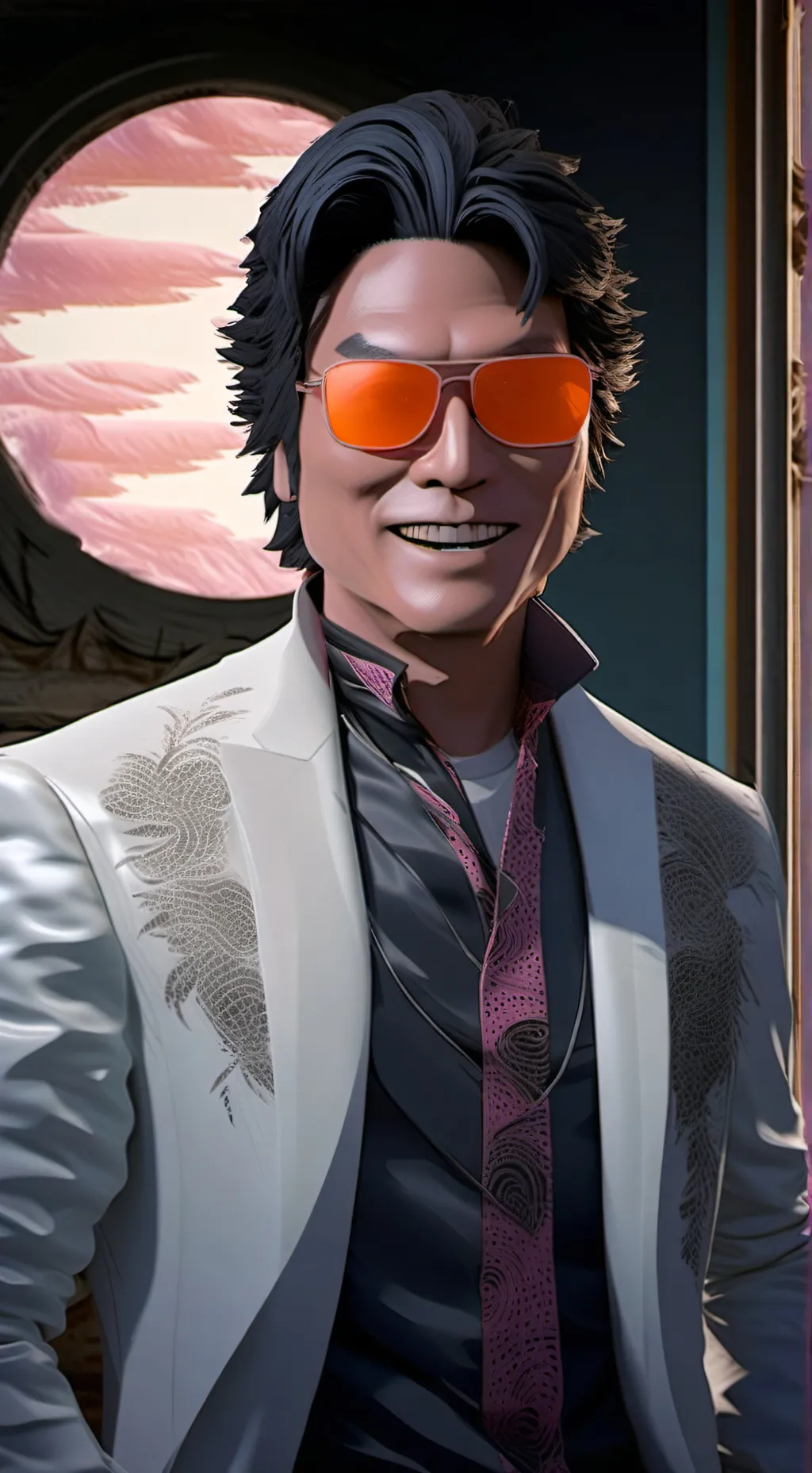 ai character: Ohio Final Boss background