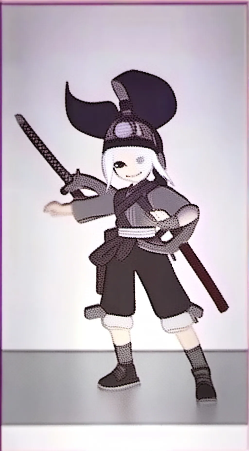 ai character: Musashi Fpe background