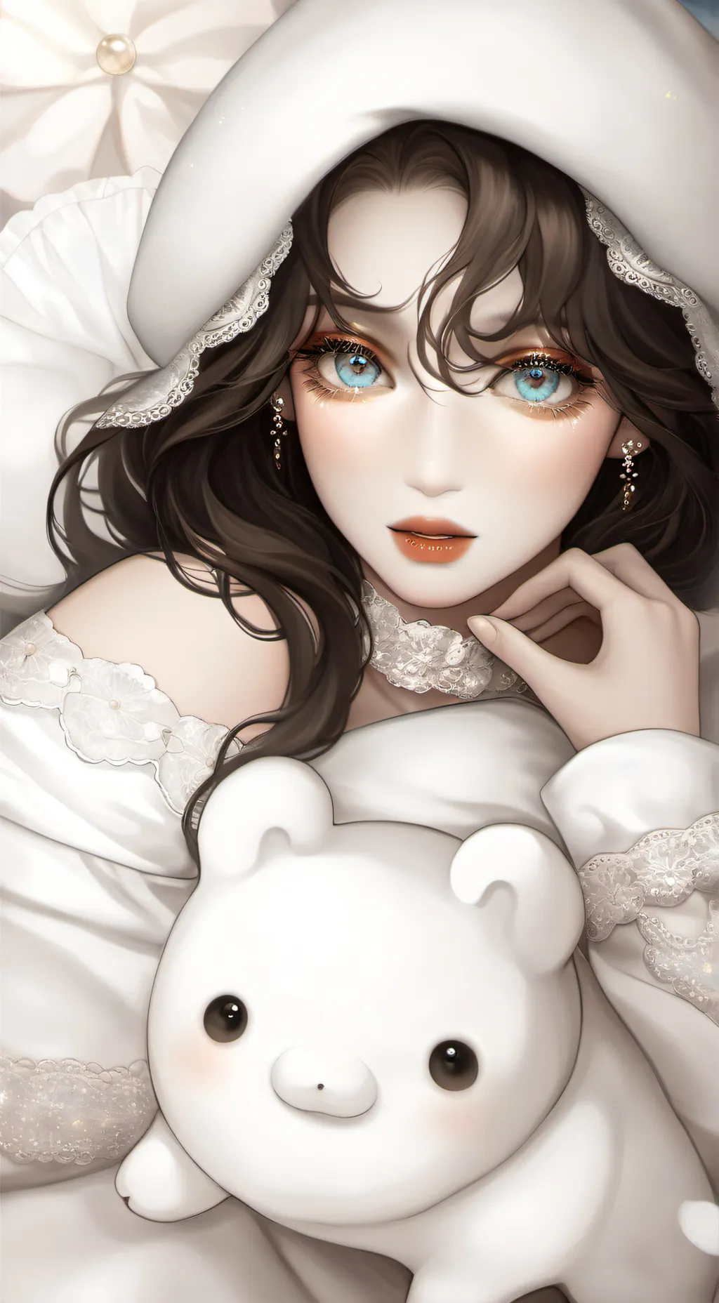 ai character: Yuki Shirogane background