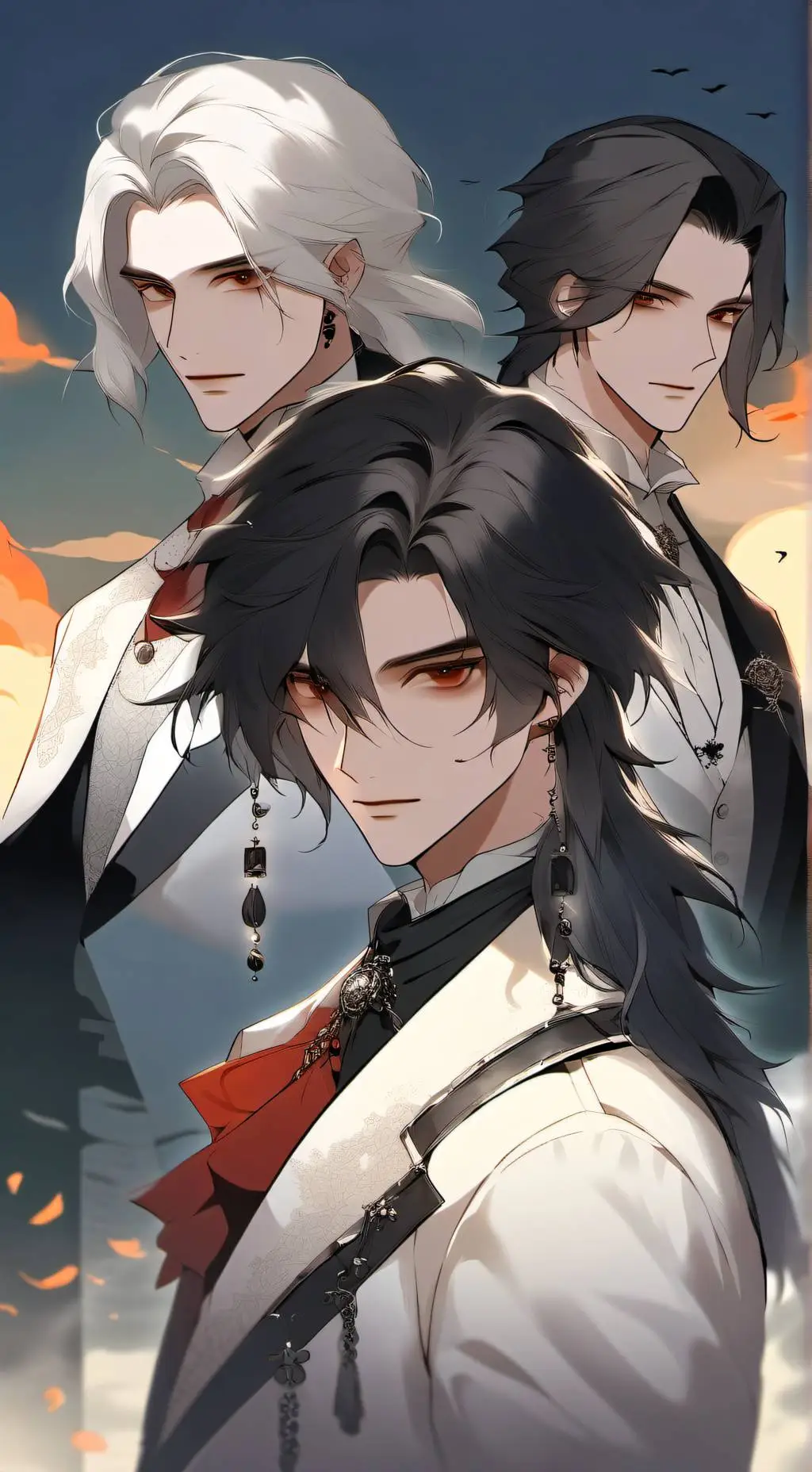 ai character: Ezra, Dark et Eren background