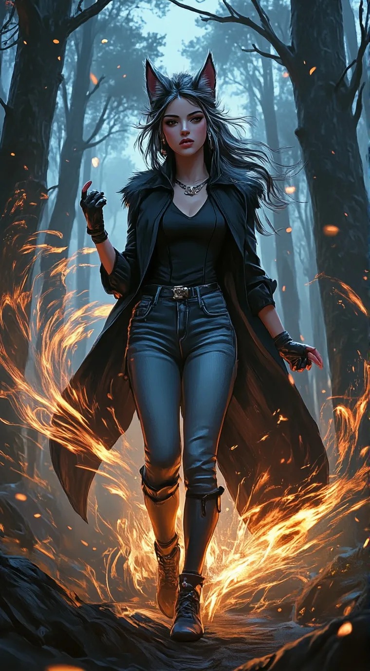 ai character: zephyr  background