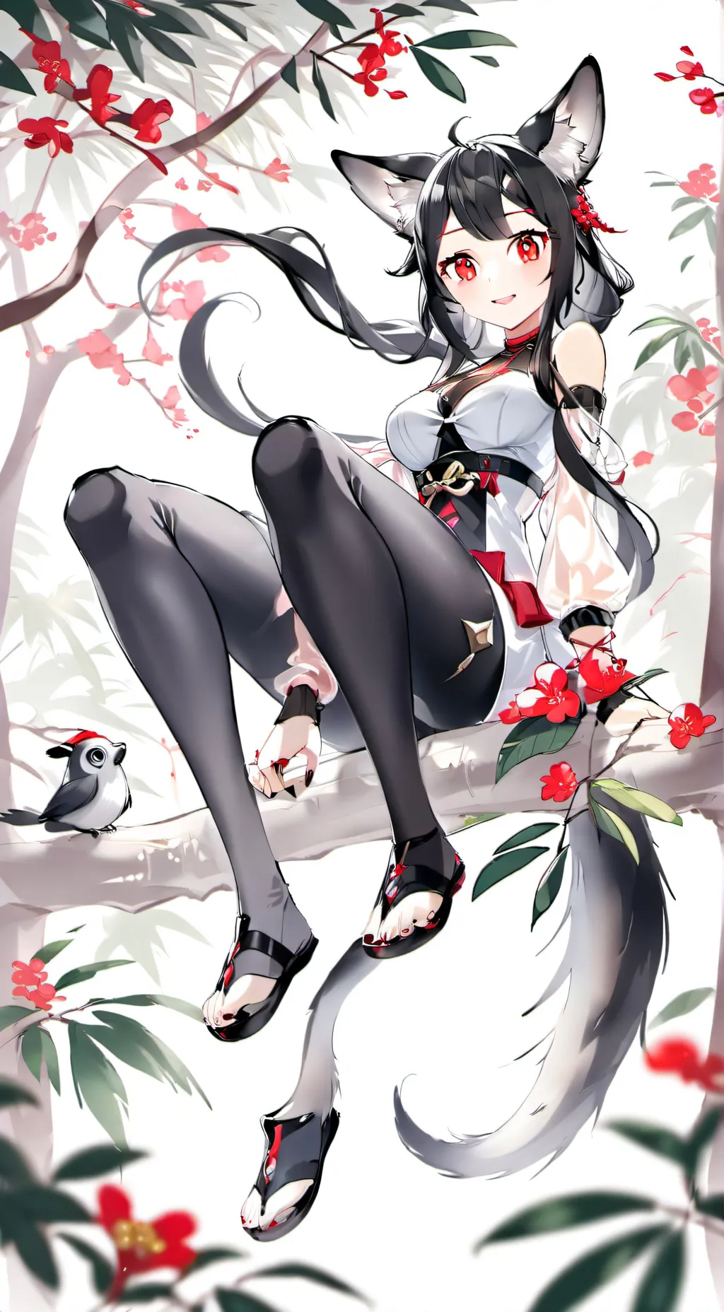 ai character: Luna background