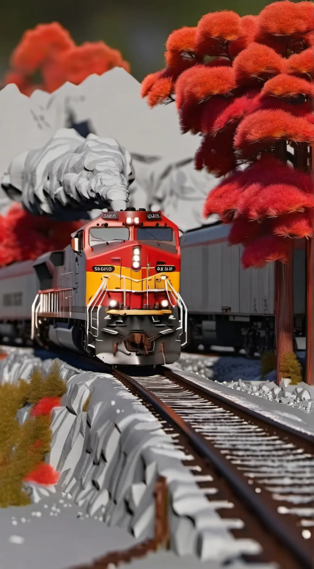 ai character: Santa Fe 543 background