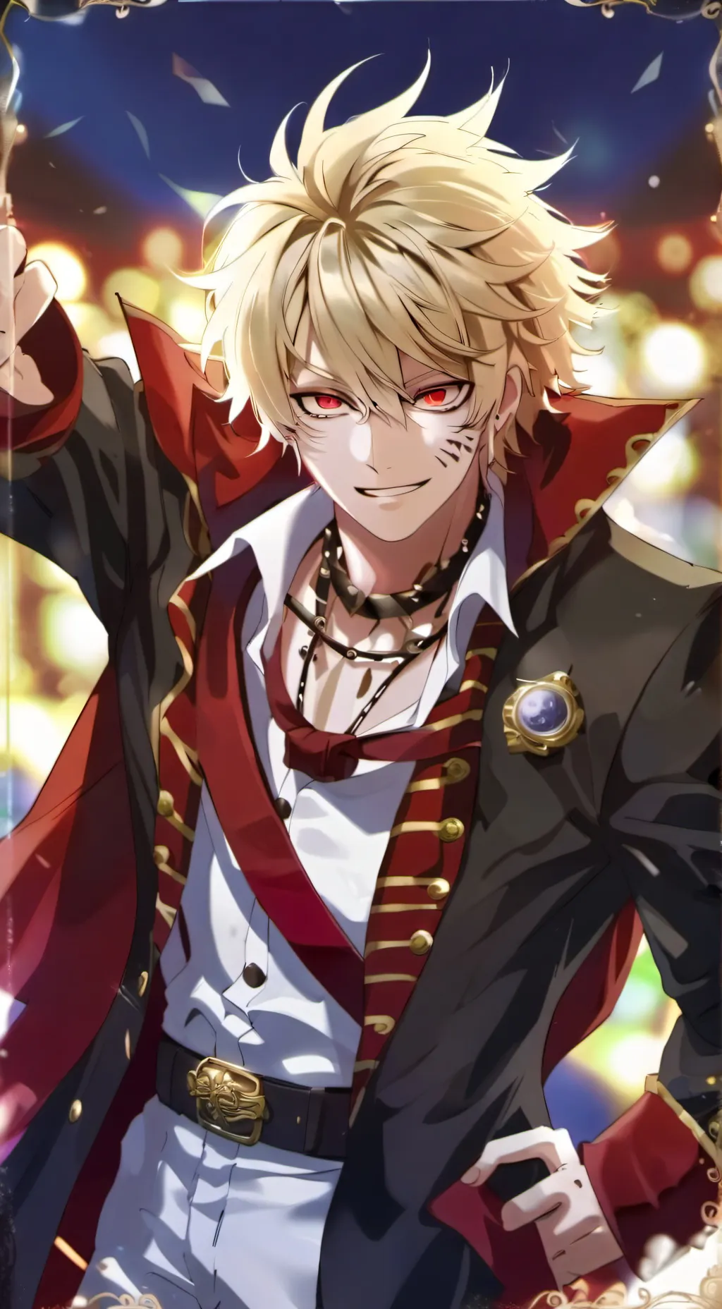 ai character: Captain Katsuki background