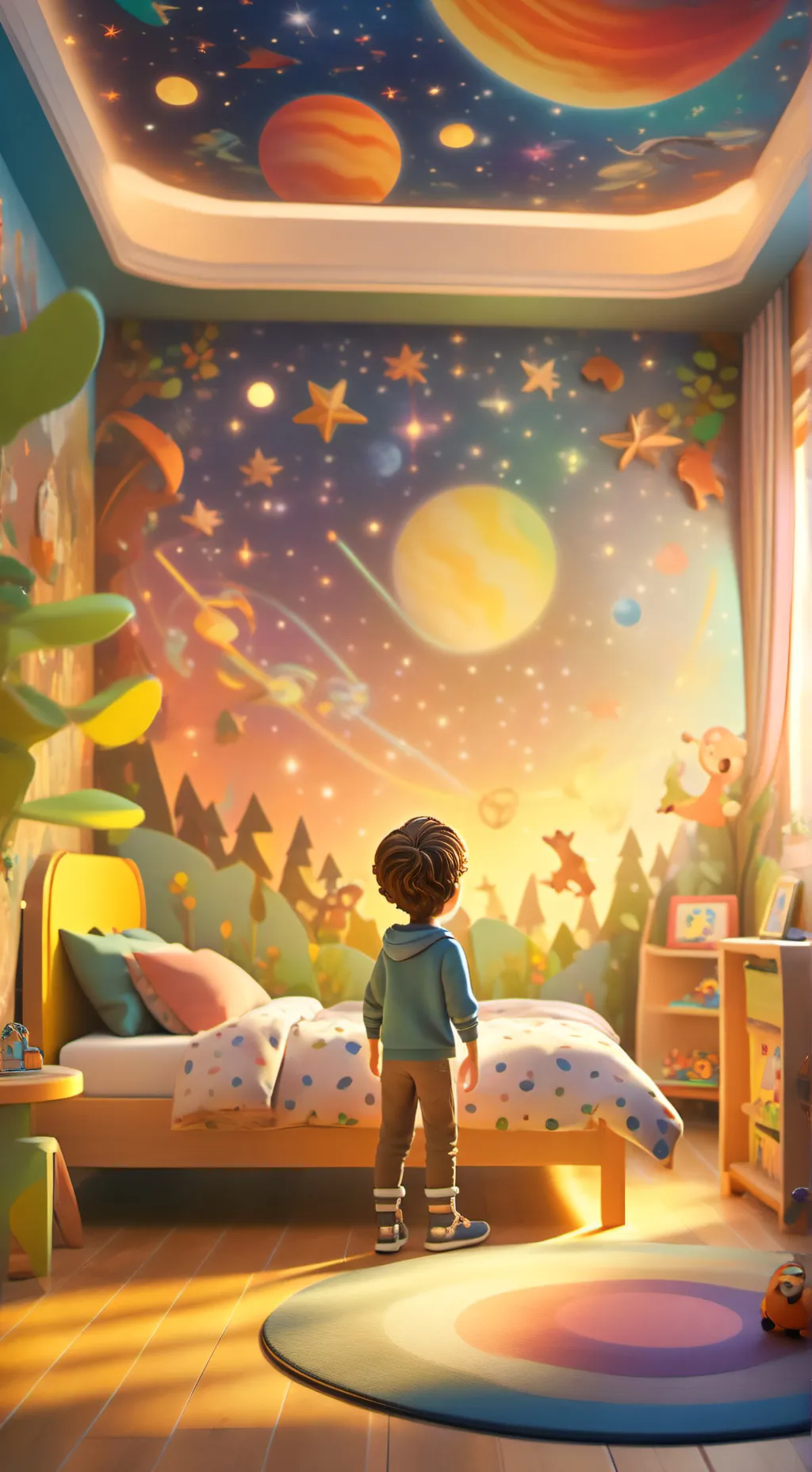 ai character: arron background