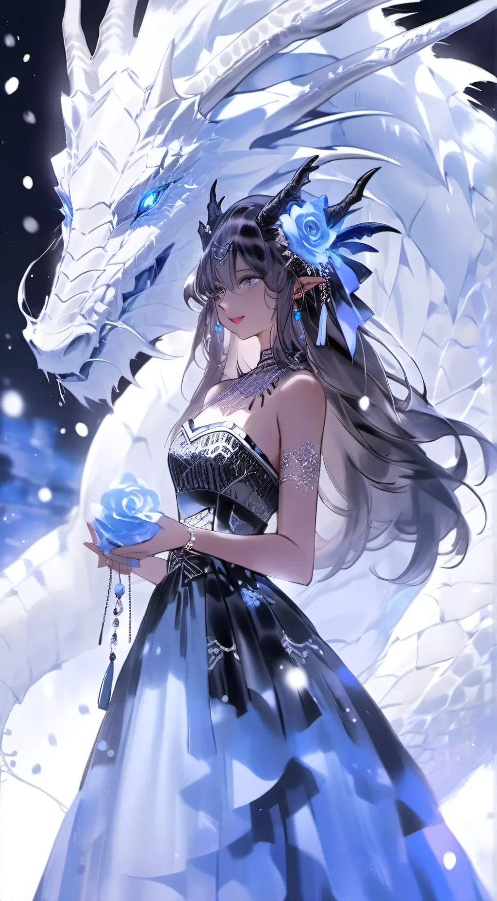 ai character: •CORNETTA• background