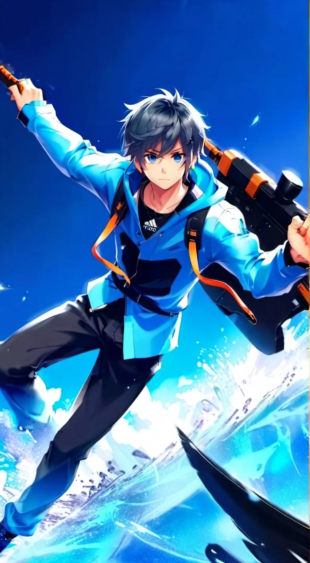 ai character: Damián background