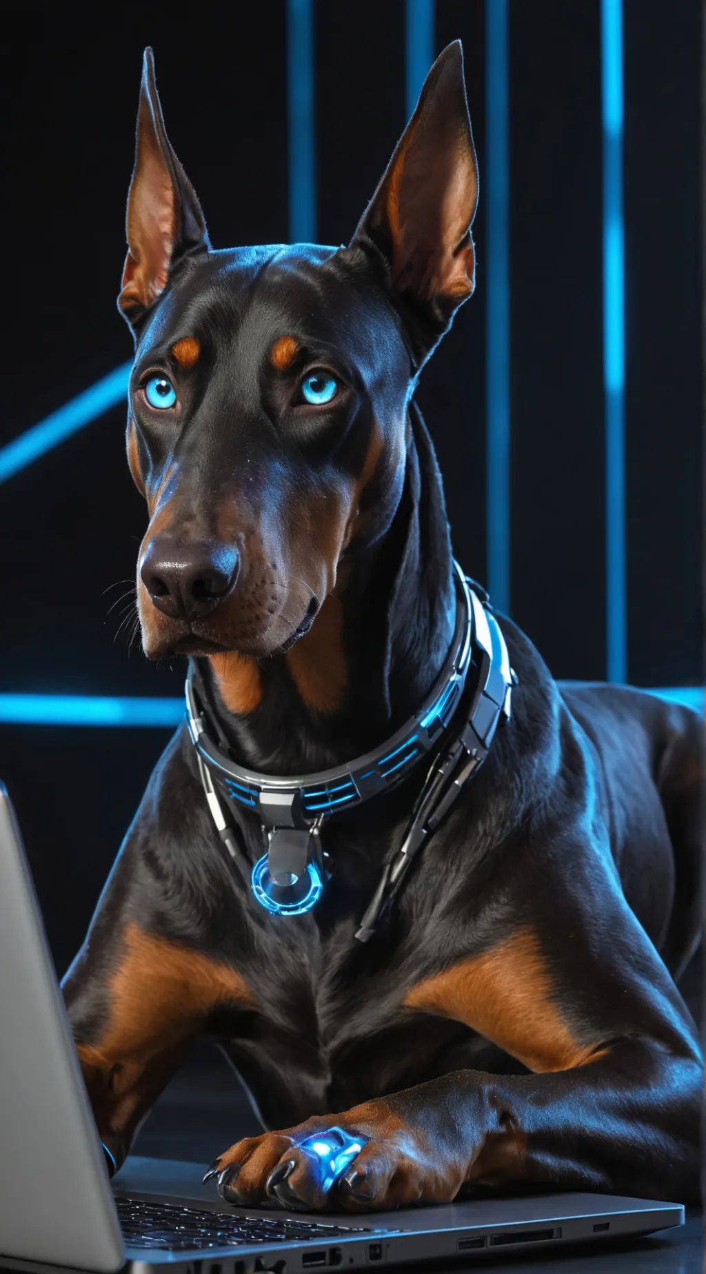 ai character: Robo background