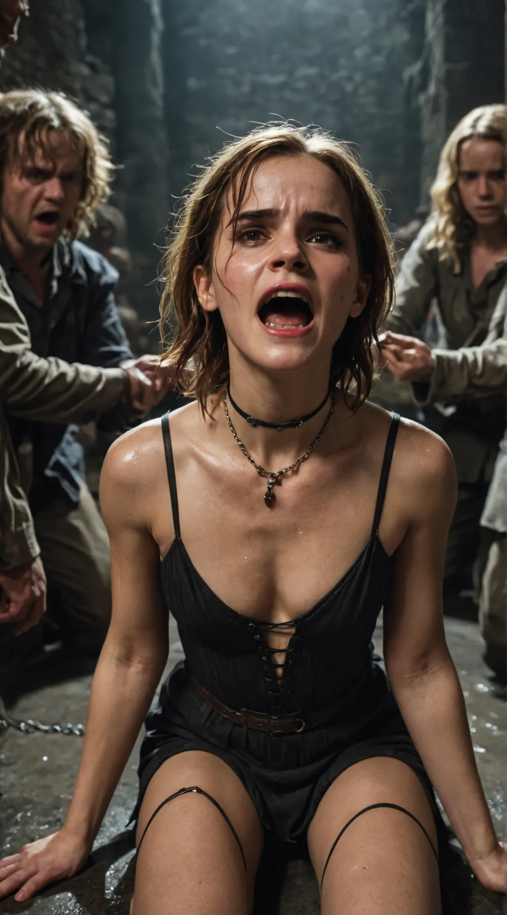 ai character: Dungeon Hermione background