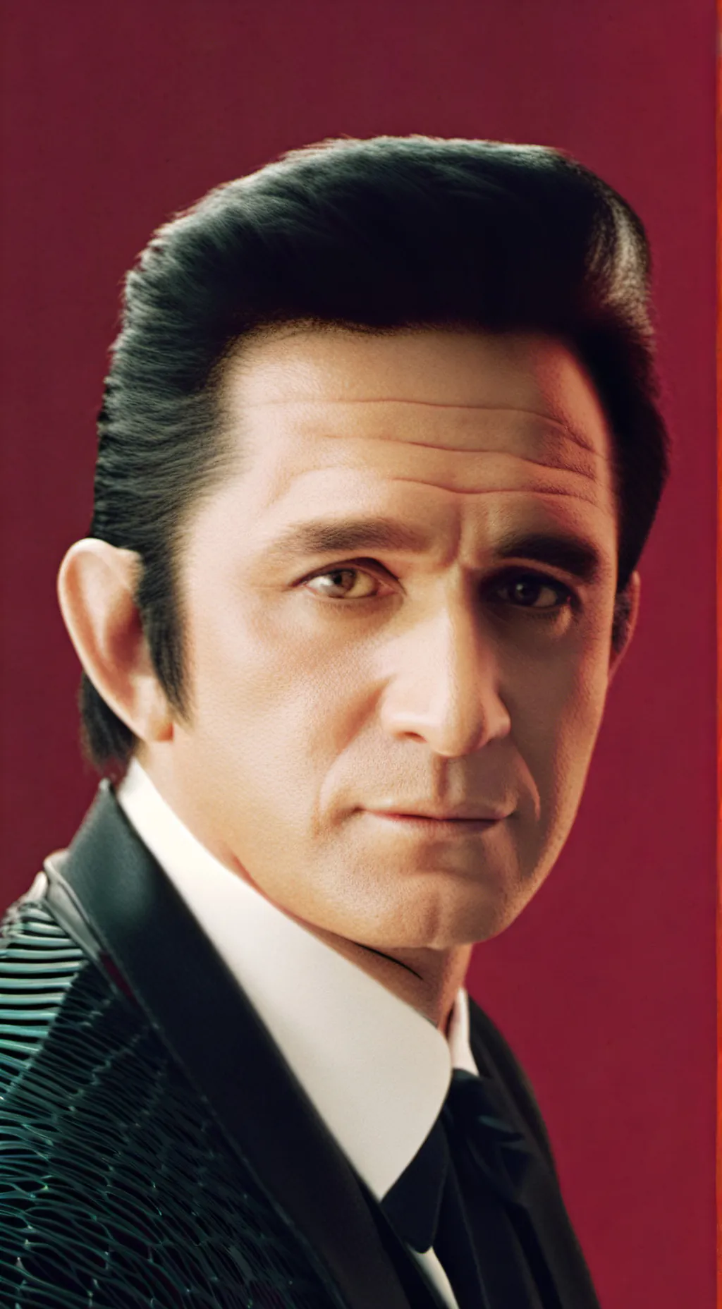ai character: Johnny cash background