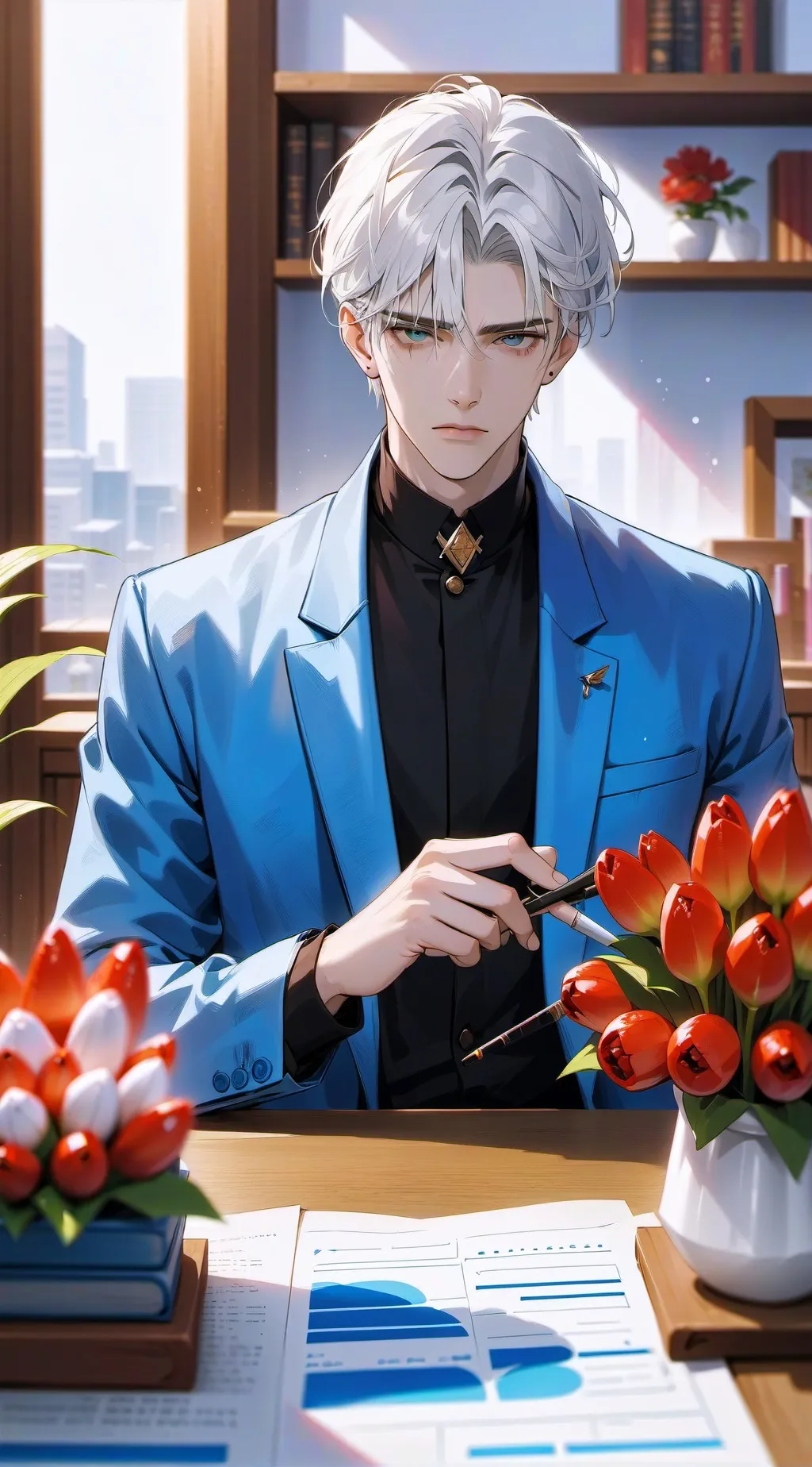 ai character: Alexis background