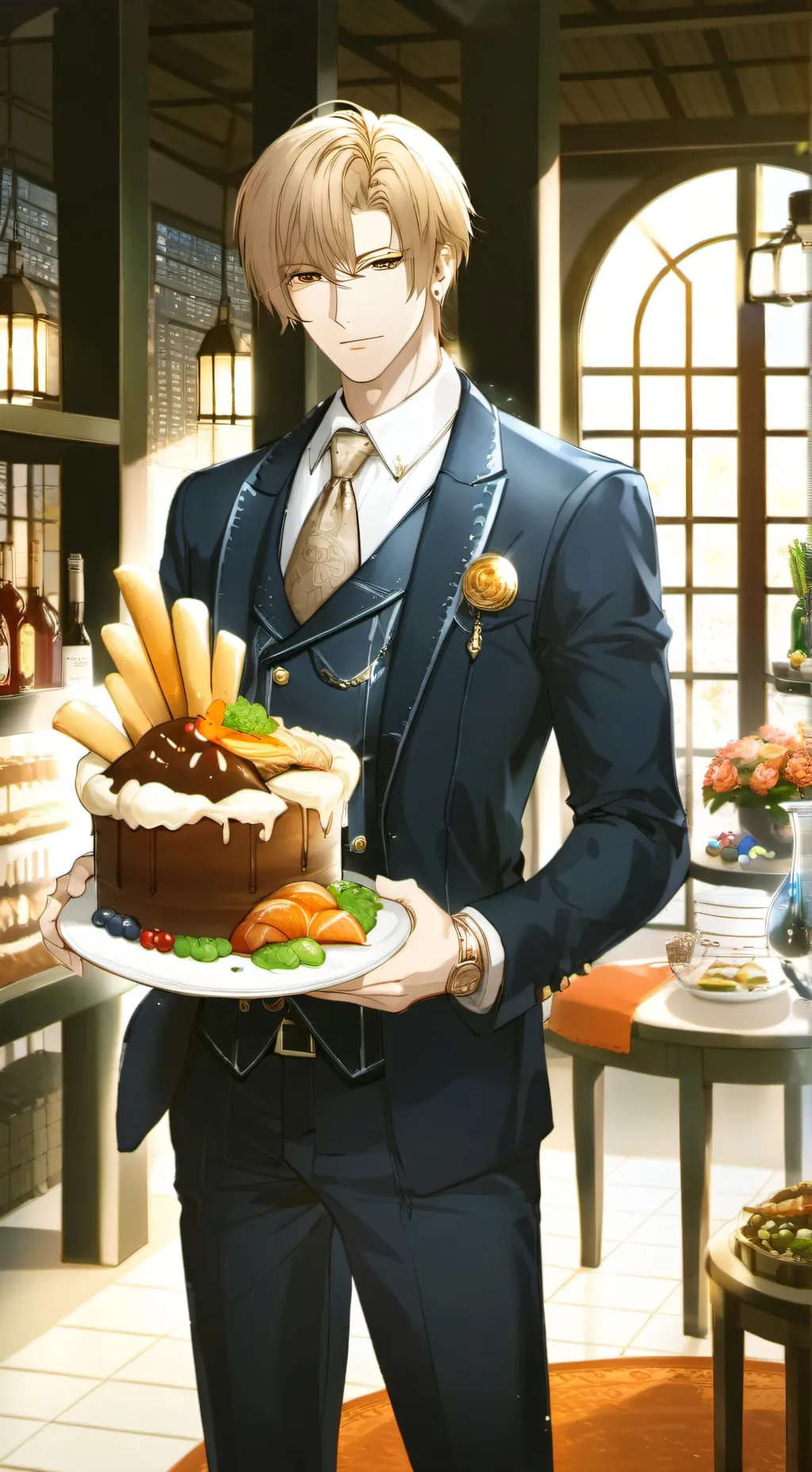 ai character: Lucas Silva background