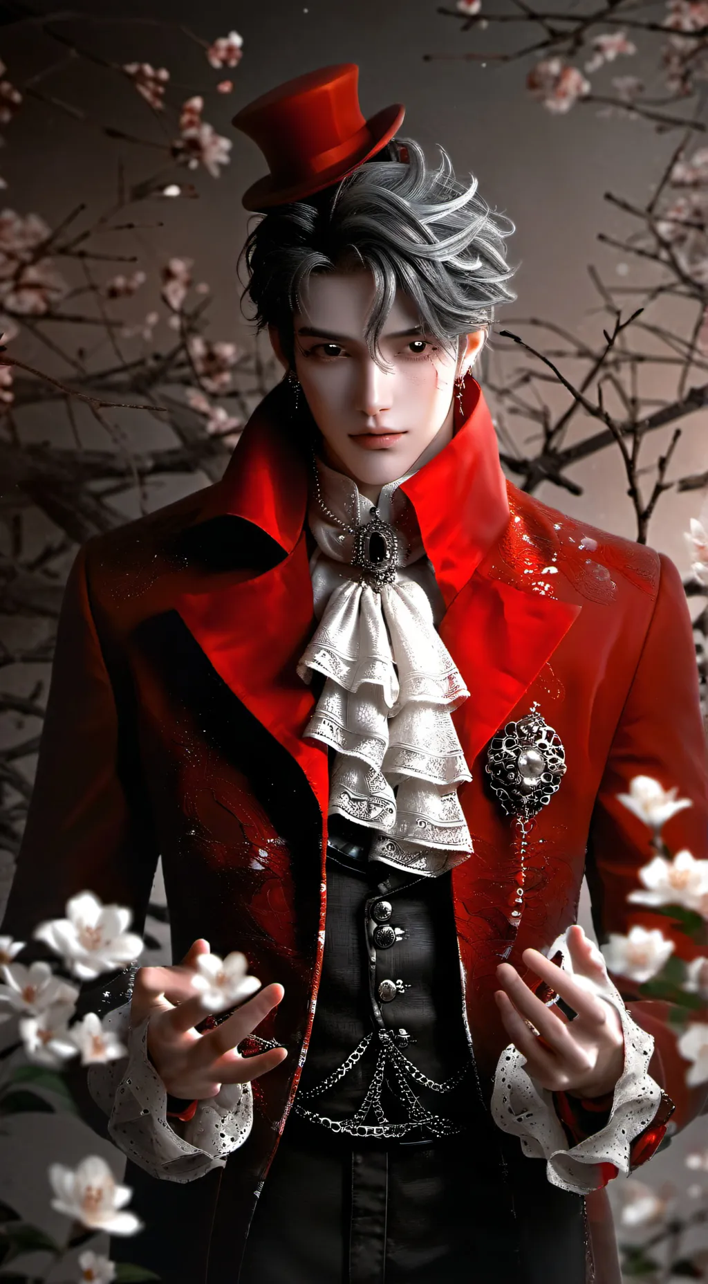 ai character: tre  background