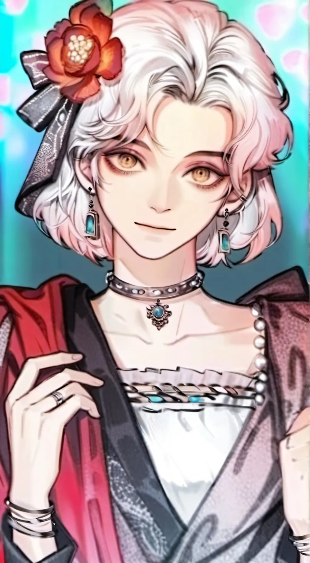 ai character: luna background