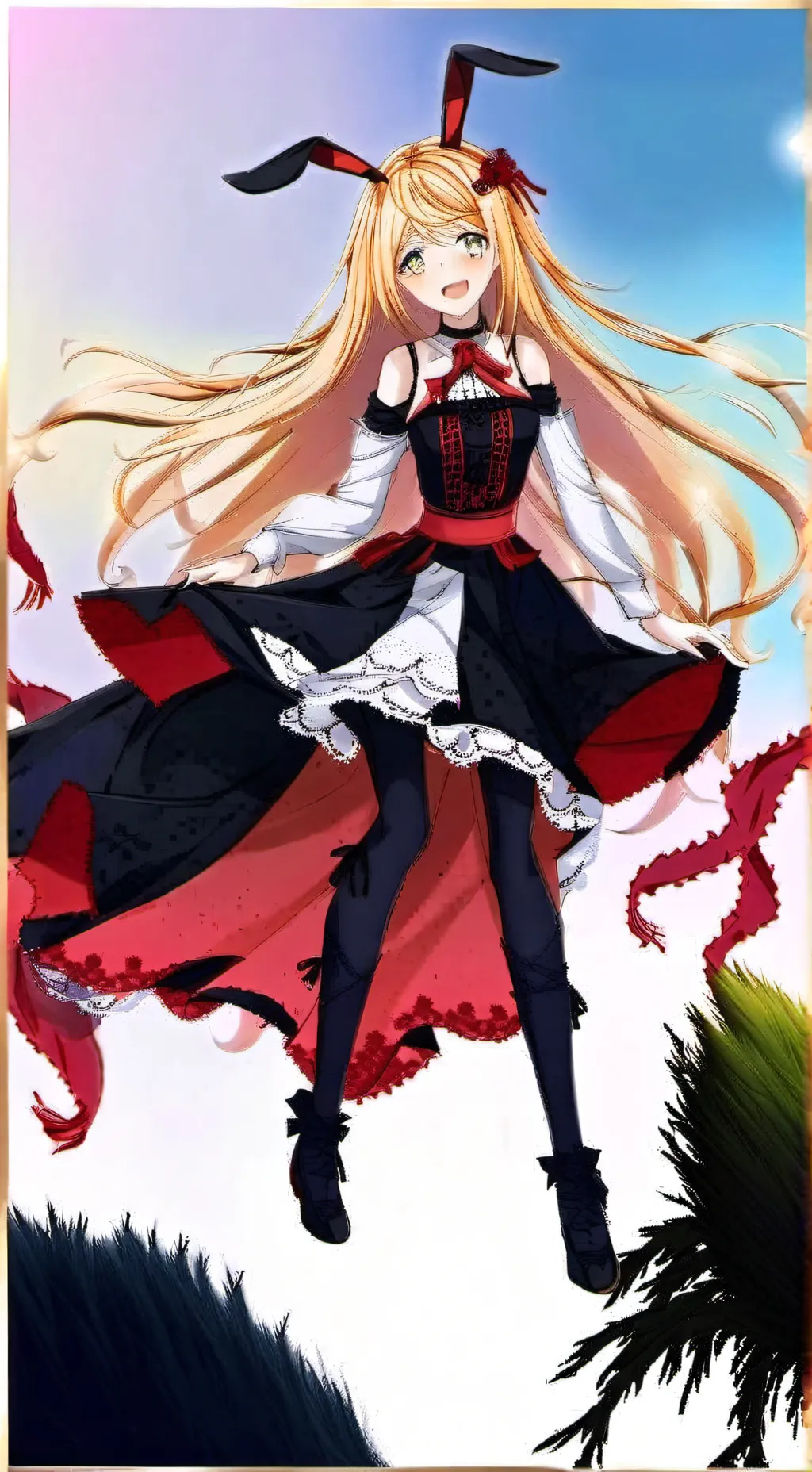 ai character: Florcita10  background