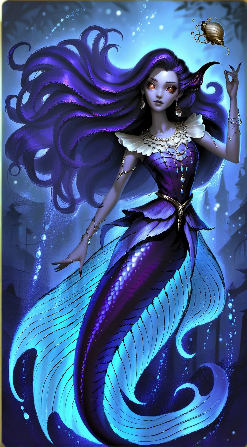 ai character: Calypso  background