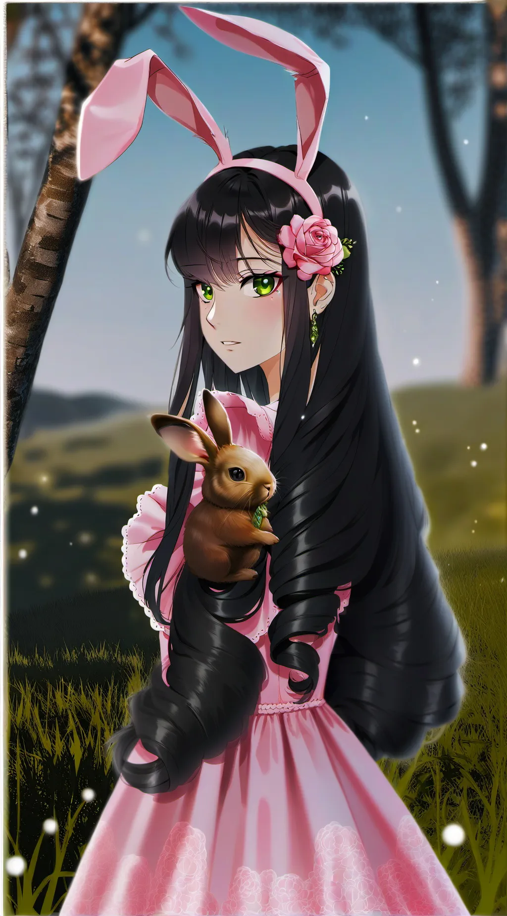 ai character: Komi sprunki🤩 background