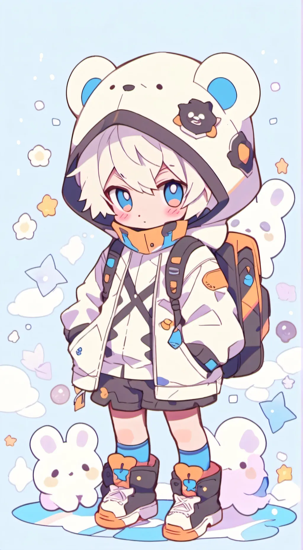 ai character: Mha background