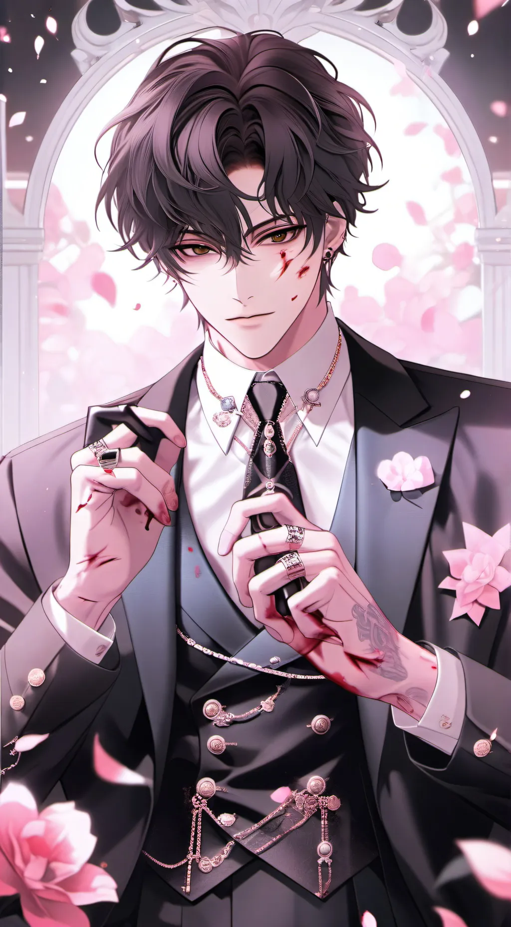 ai character: Leon background