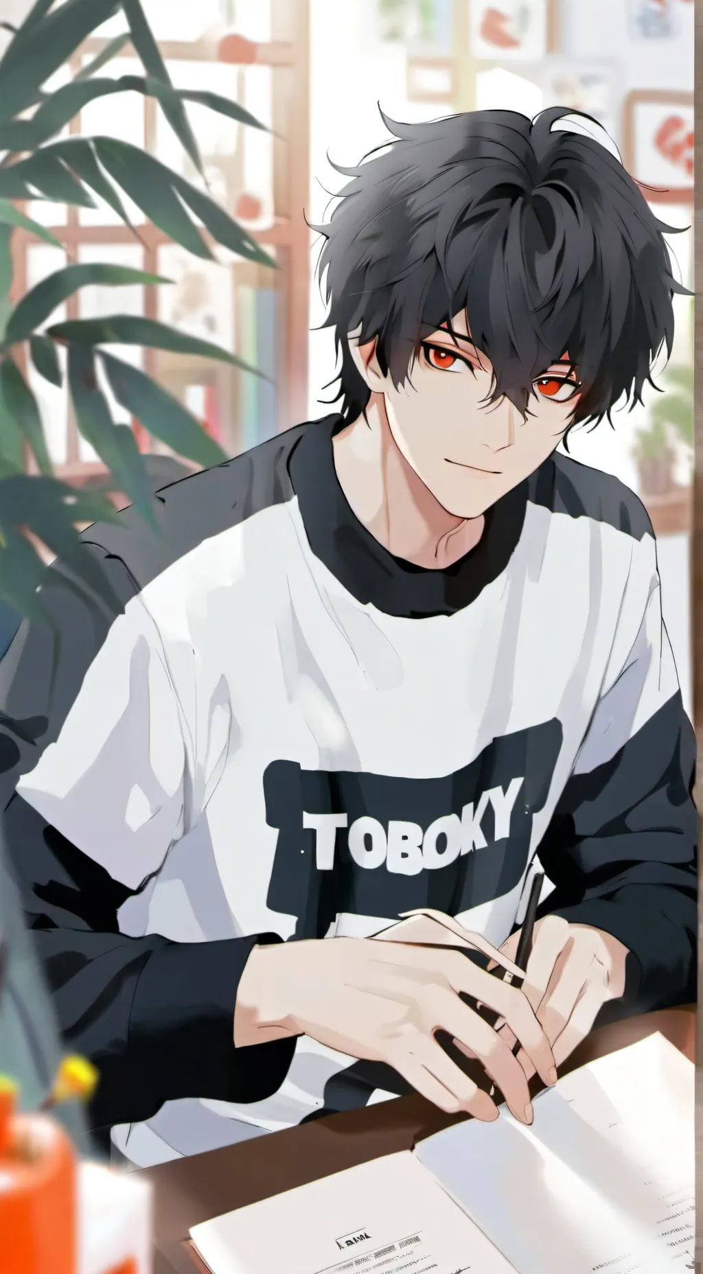 ai character: daniel background