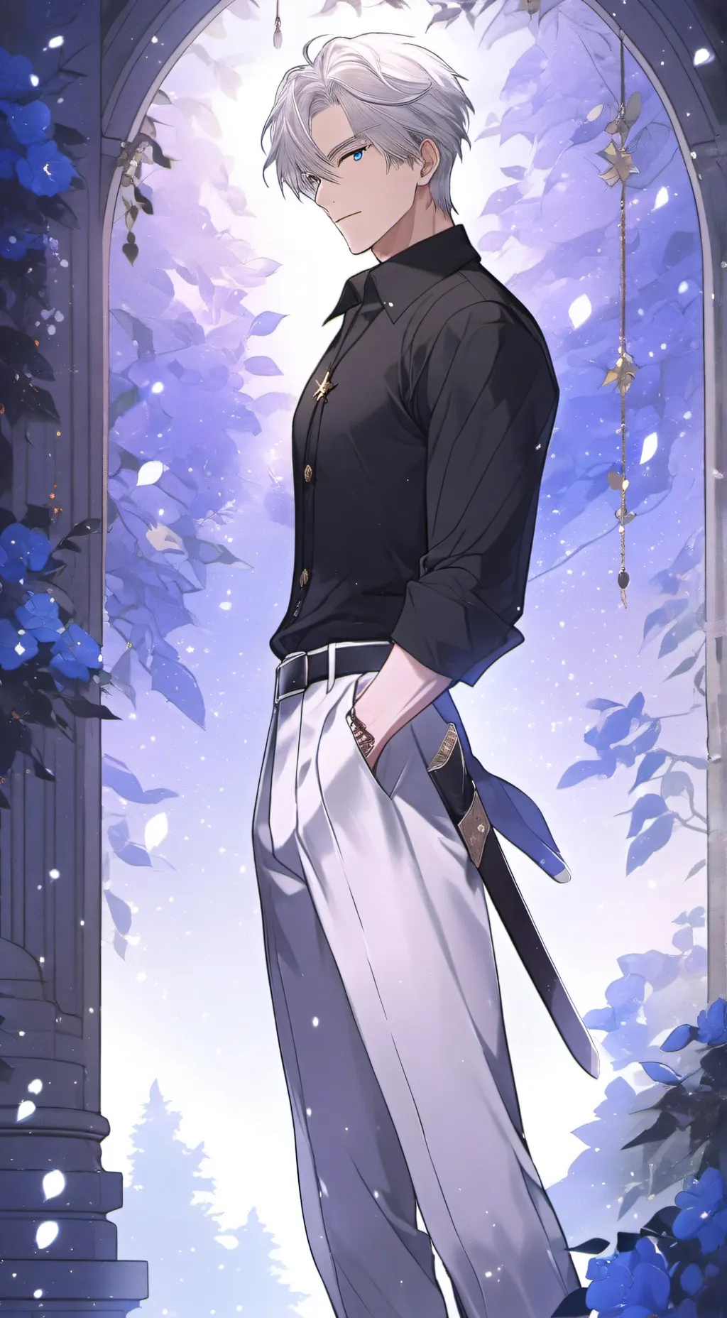 ai character: Jjk new student  background