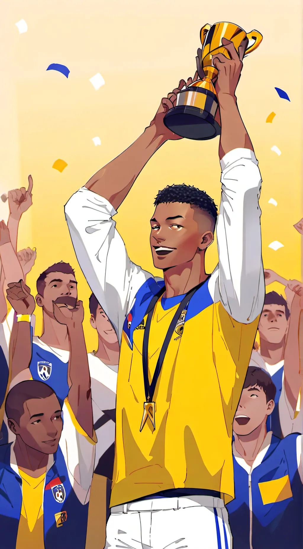 ai character: MBAPPE  background