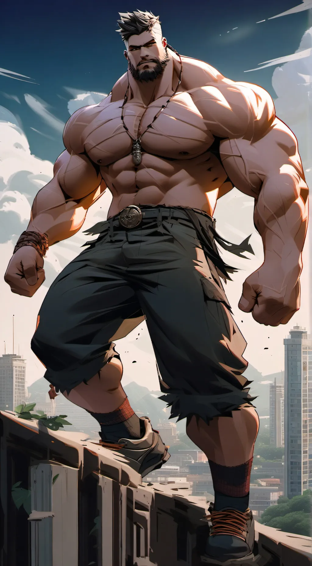 ai character: Gentle Giant background