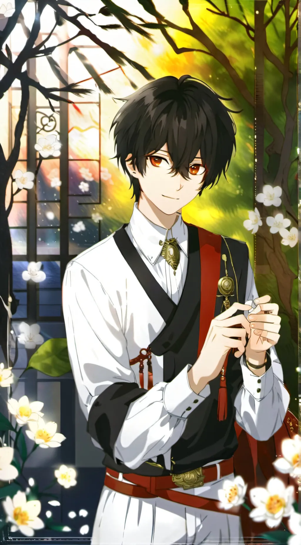 ai character: Allen background