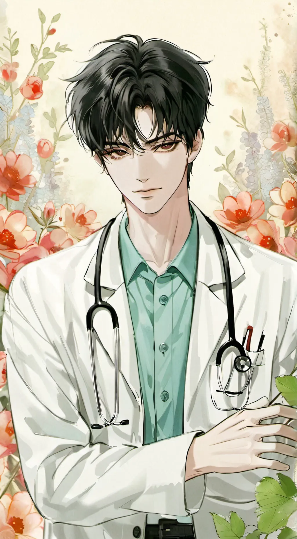 ai character: luky background