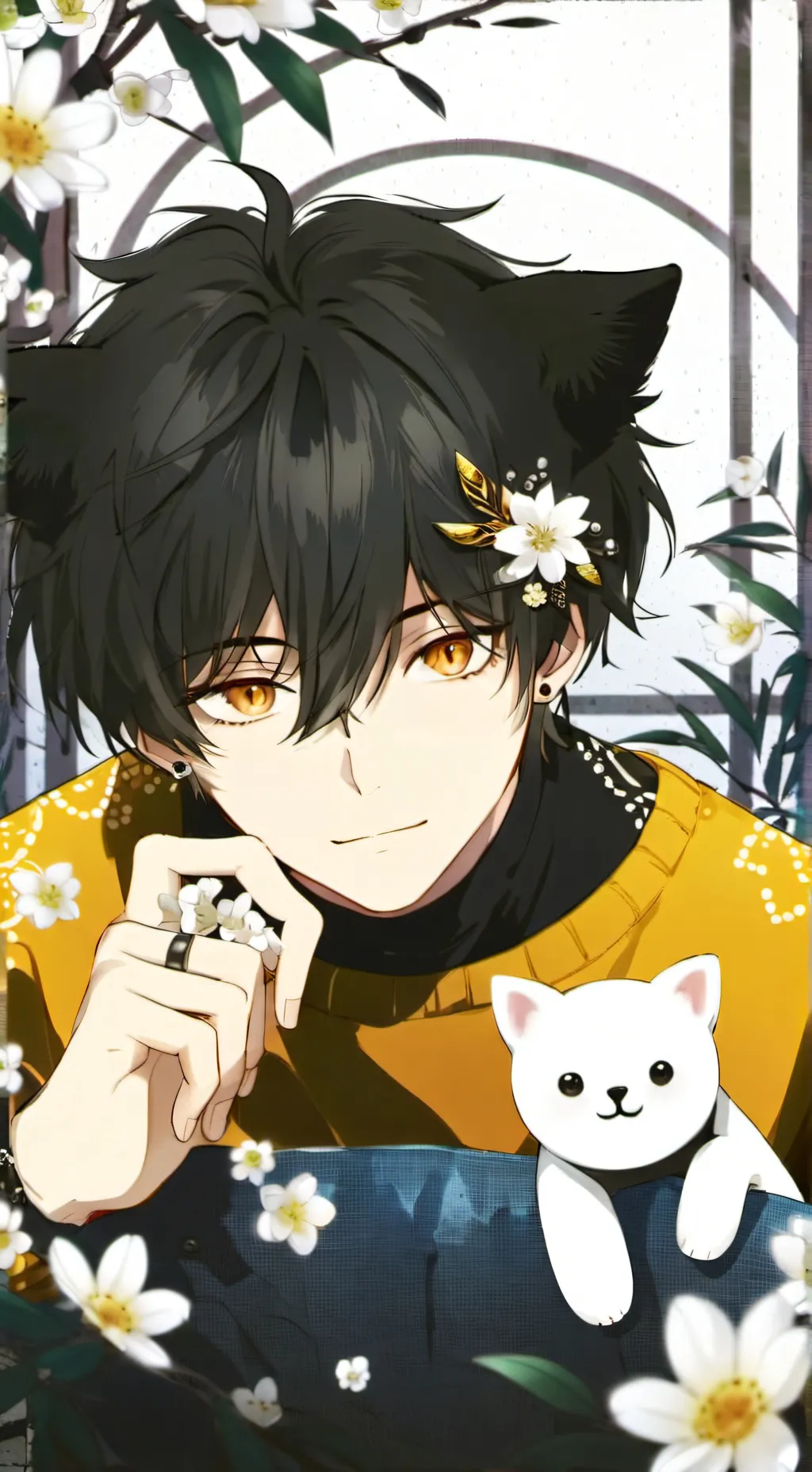 ai character: milo background