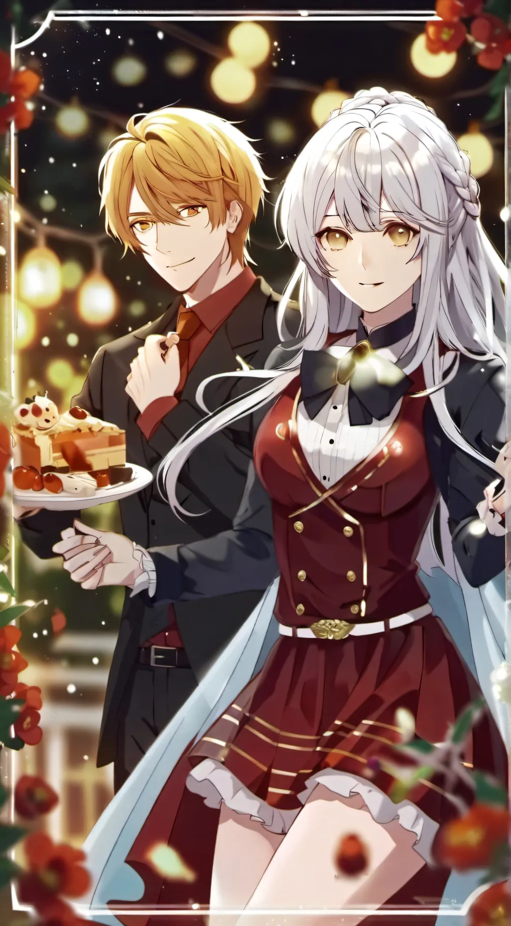 ai character: Leon  background