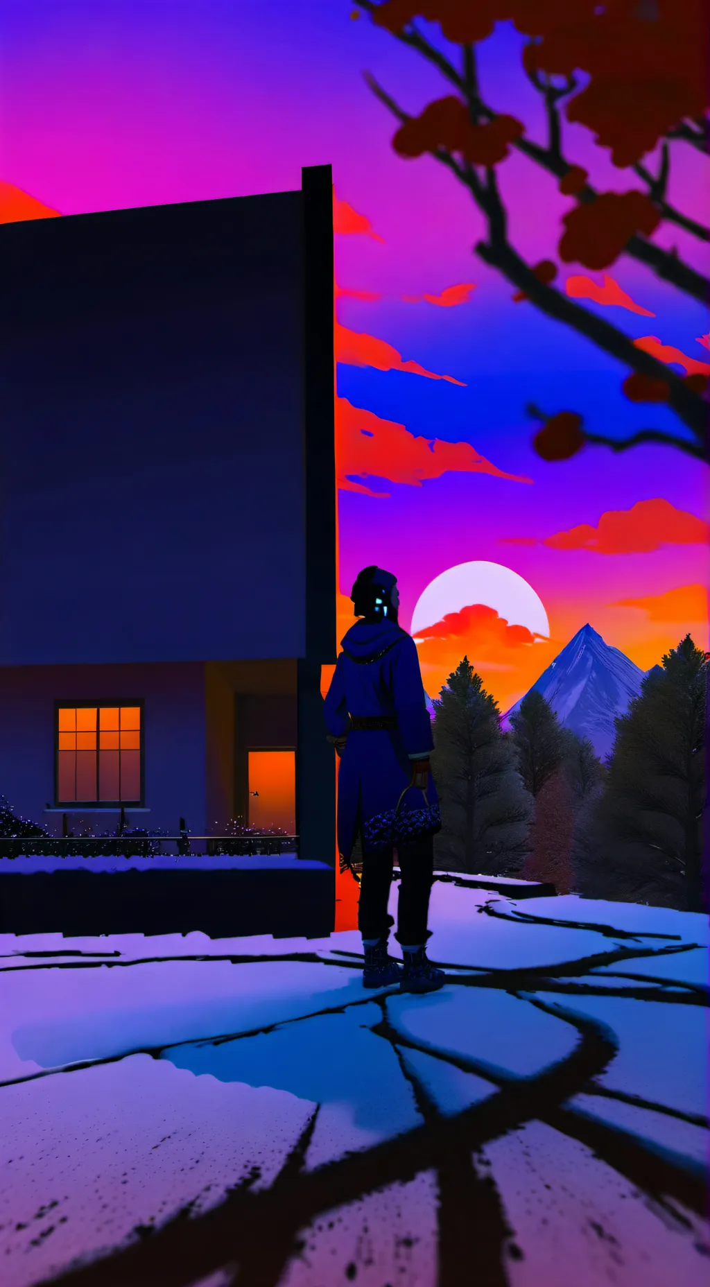 ai character: santi background