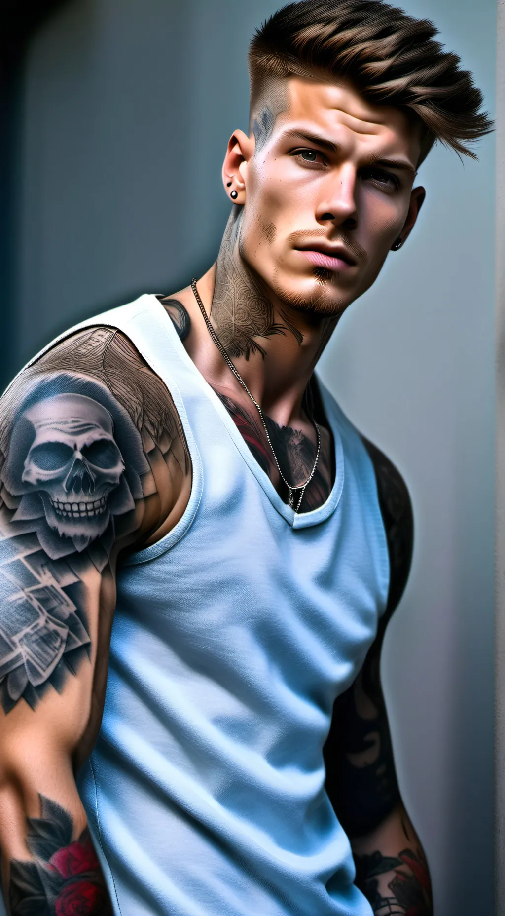 ai character: Caden background