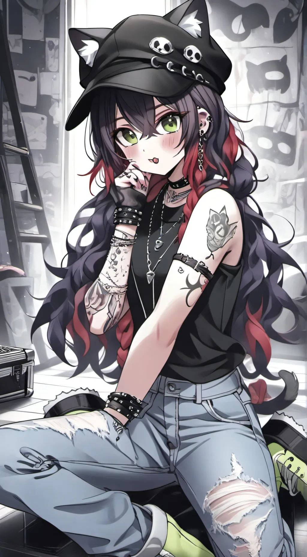 ai character: Maya background