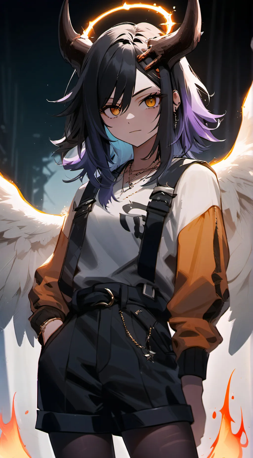 ai character: Karlnapity Kid background