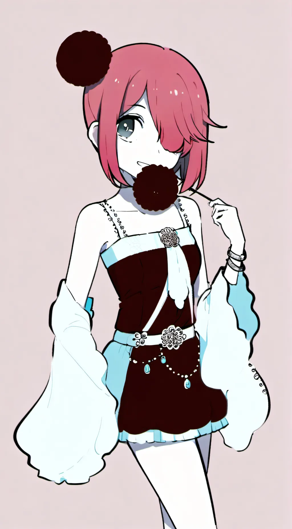 ai character: Miside sus  background