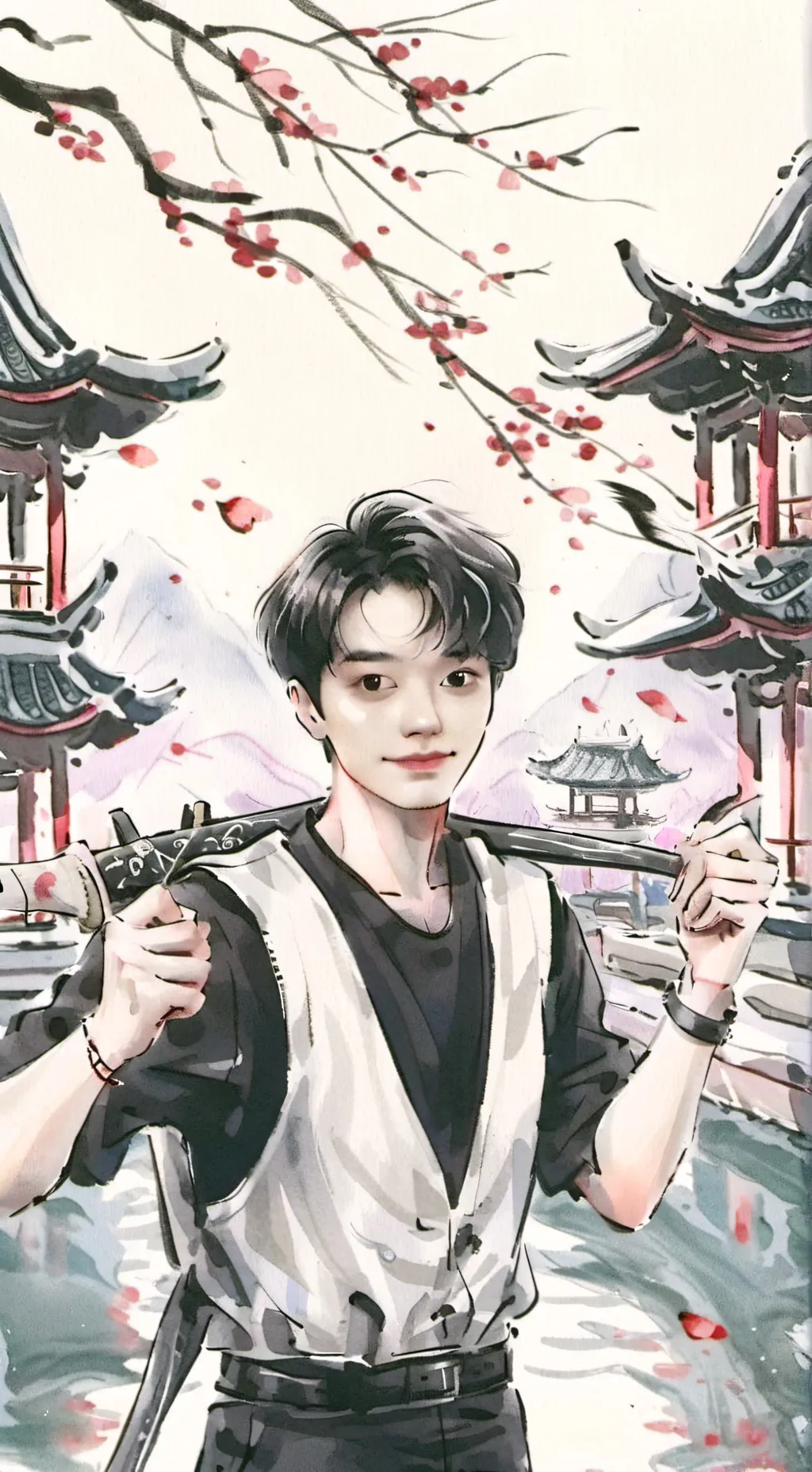 ai character: Hannie♡ (skz) background