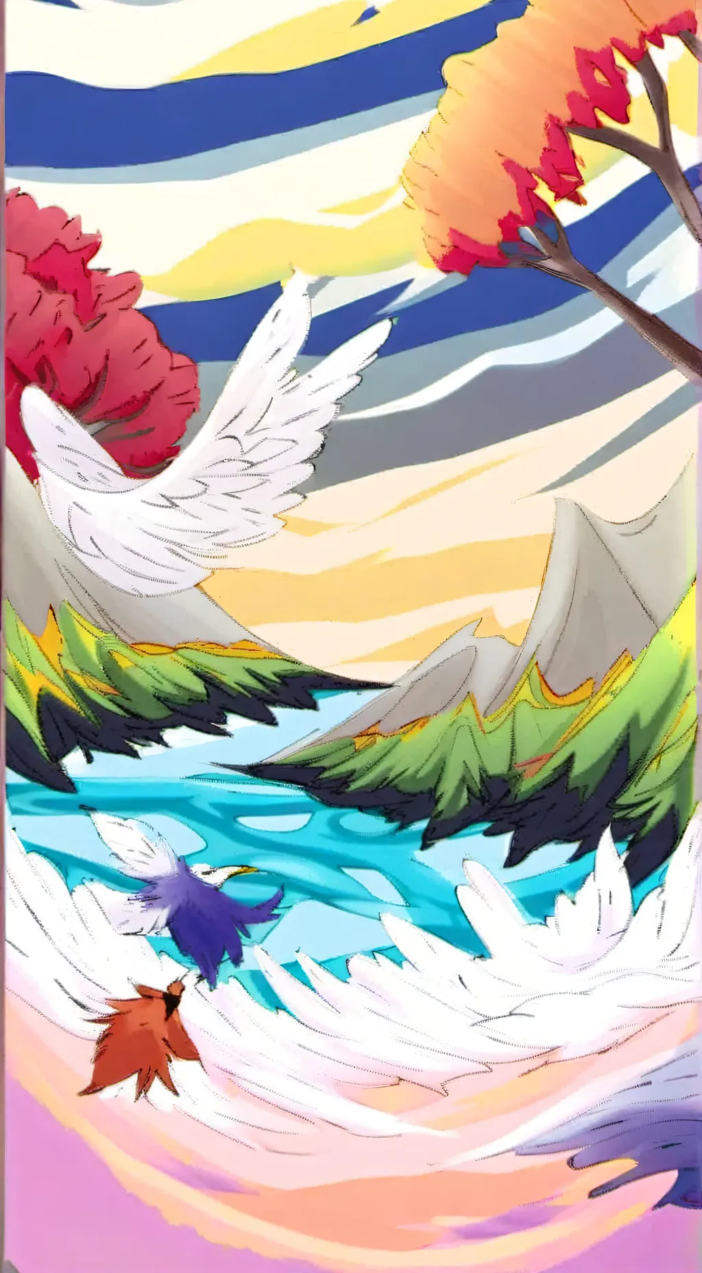 ai character: Bobette x dandy background