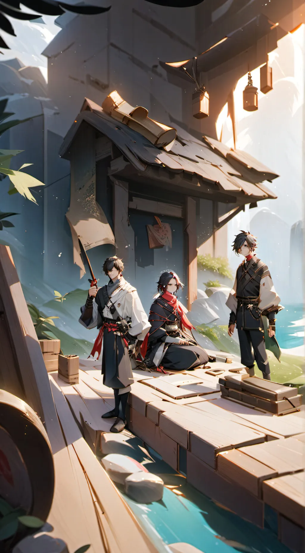 ai character: Hawks background